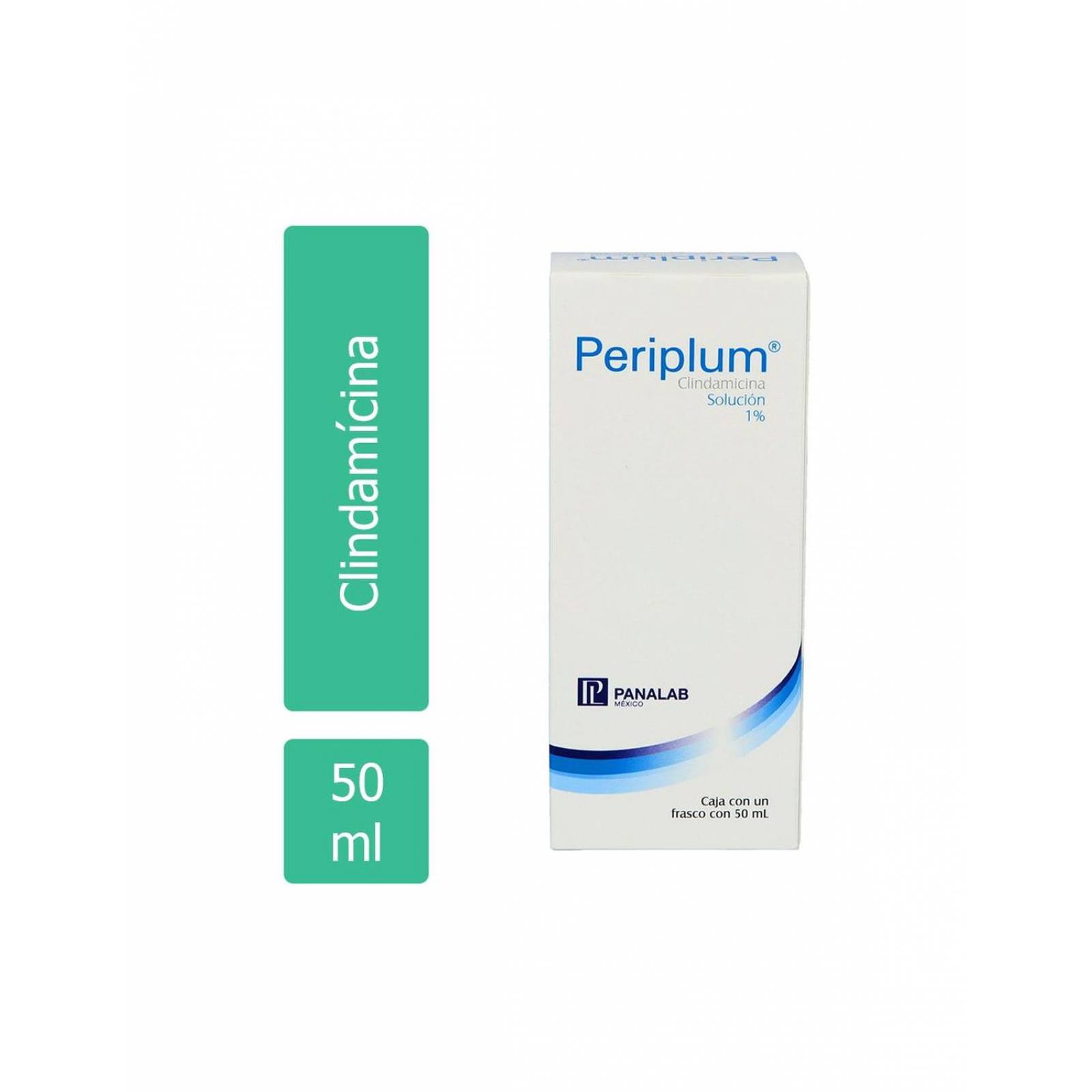 Periplum Solución 1% Caja Con Frasco Con 50 mL 