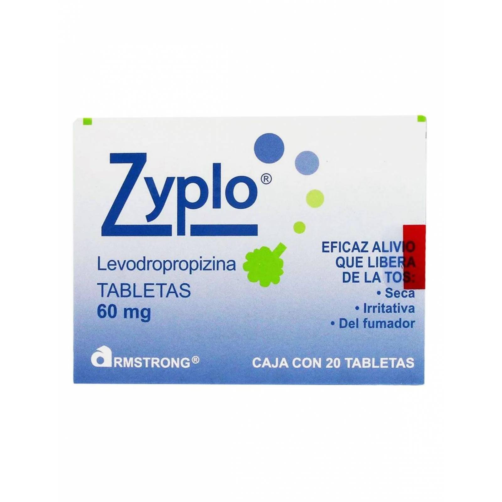 Zyplo 60 mg Caja Con 20 Tabletas 