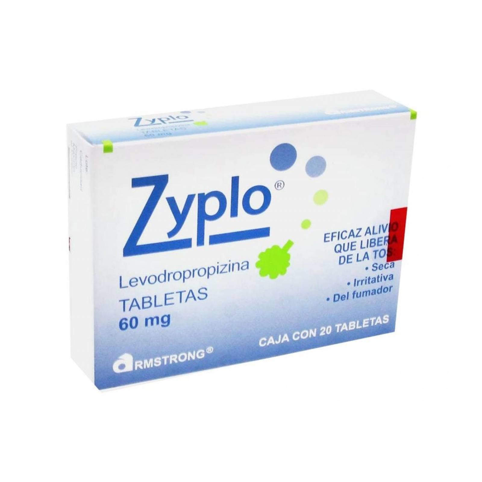 Zyplo 60 mg Caja Con 20 Tabletas 