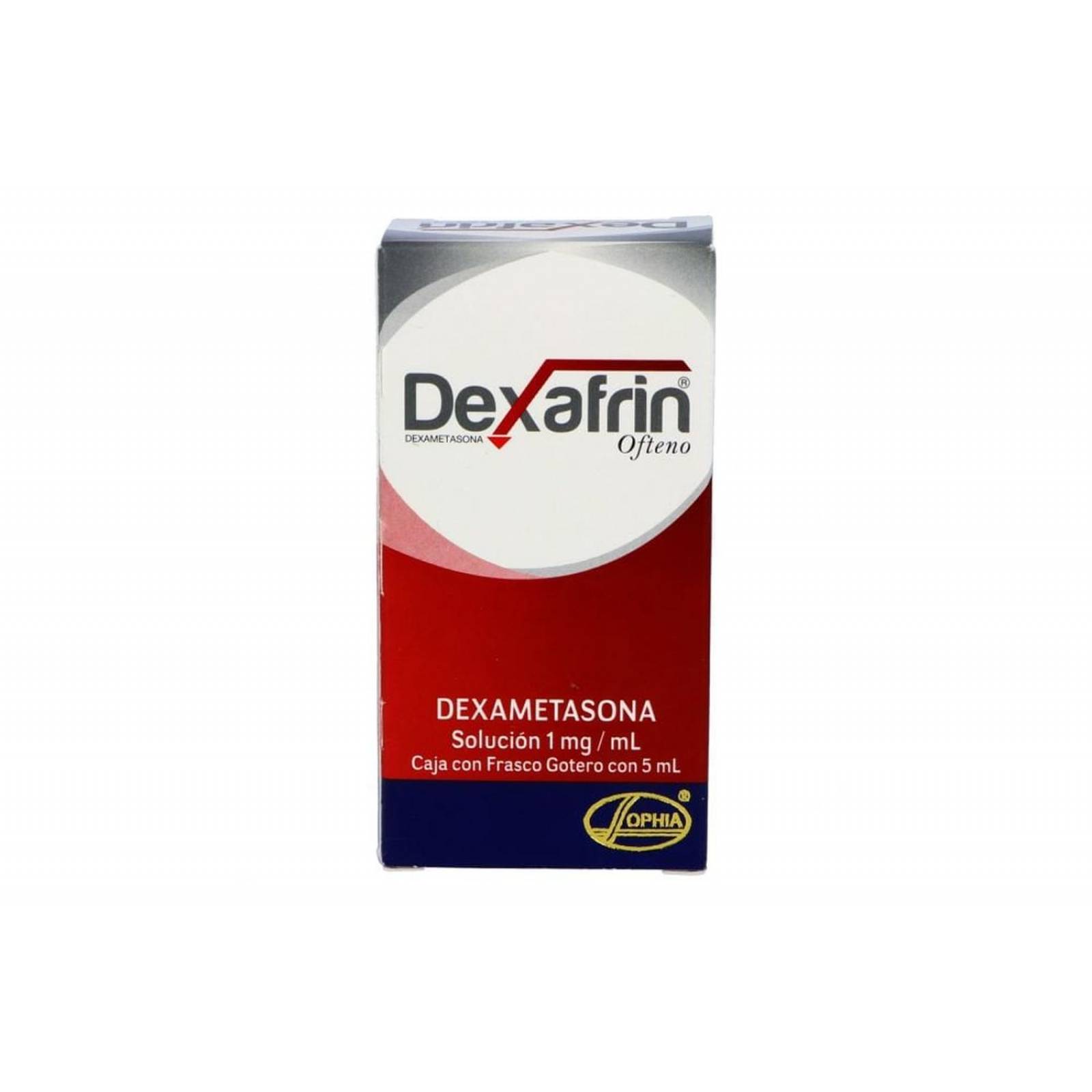 Dexafrin Ofteno Solución 1mg/mL Caja Con Frasco Gotero Con 5 mL - RX 