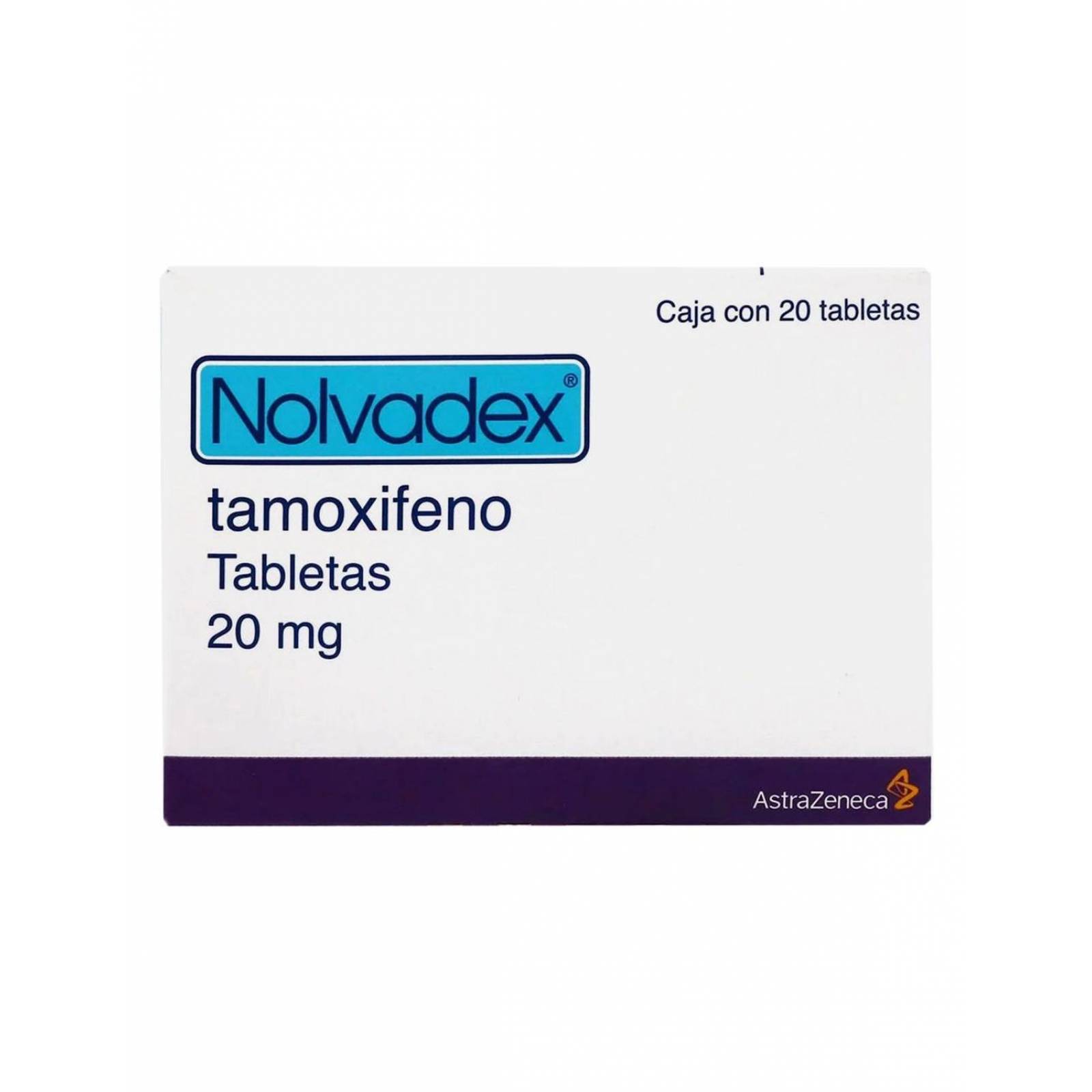 Nolvadex 20 mg Caja Con 20 Tabletas 