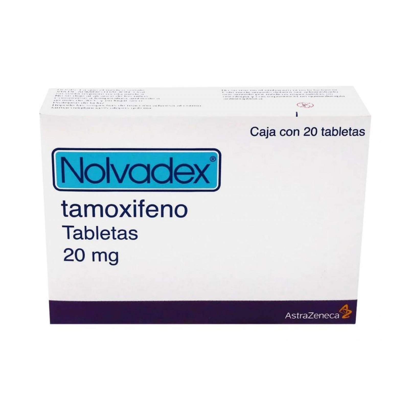 Nolvadex 20 mg Caja Con 20 Tabletas 