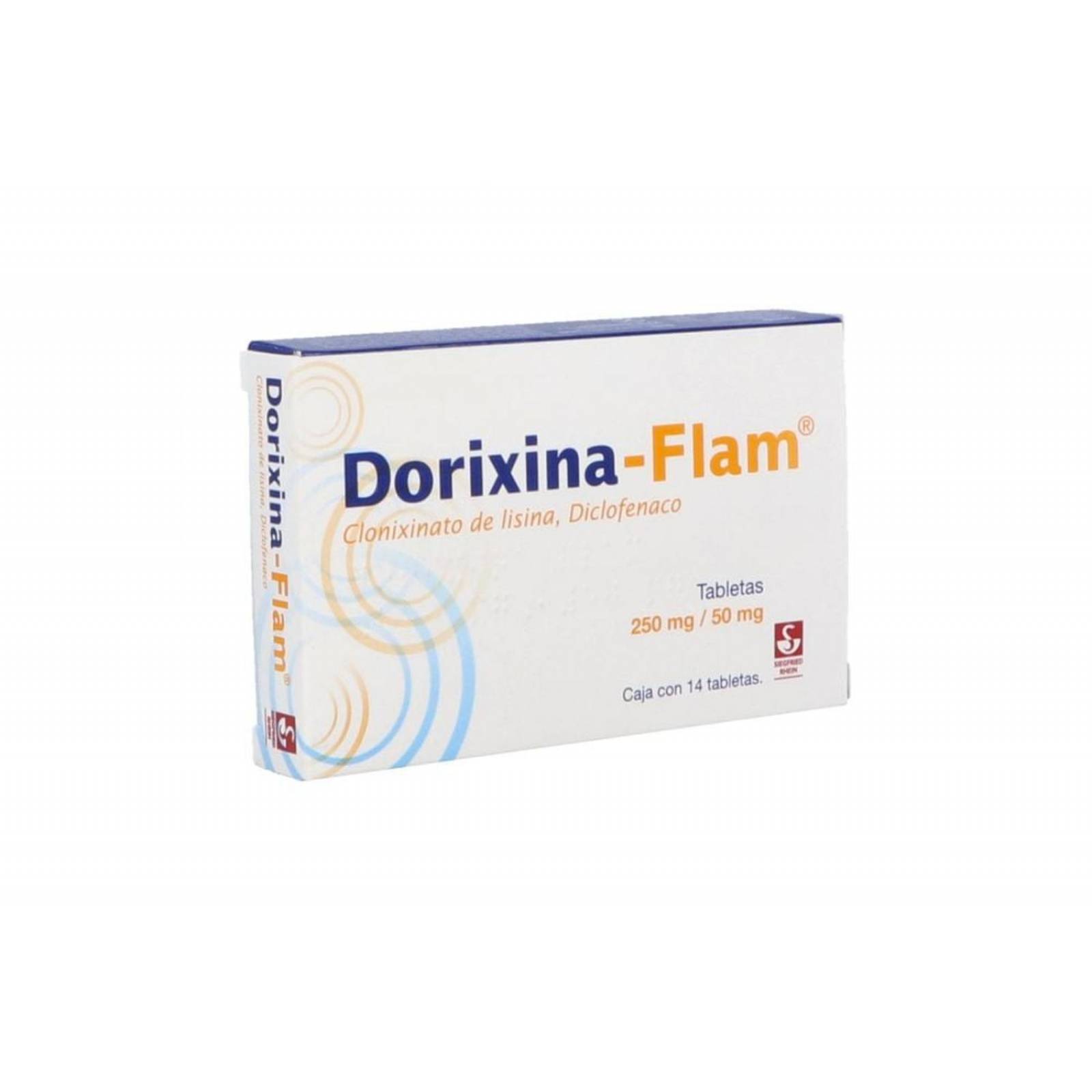 Dorixina Flam 250 mg / 50 mg Caja Con 14 Tabletas