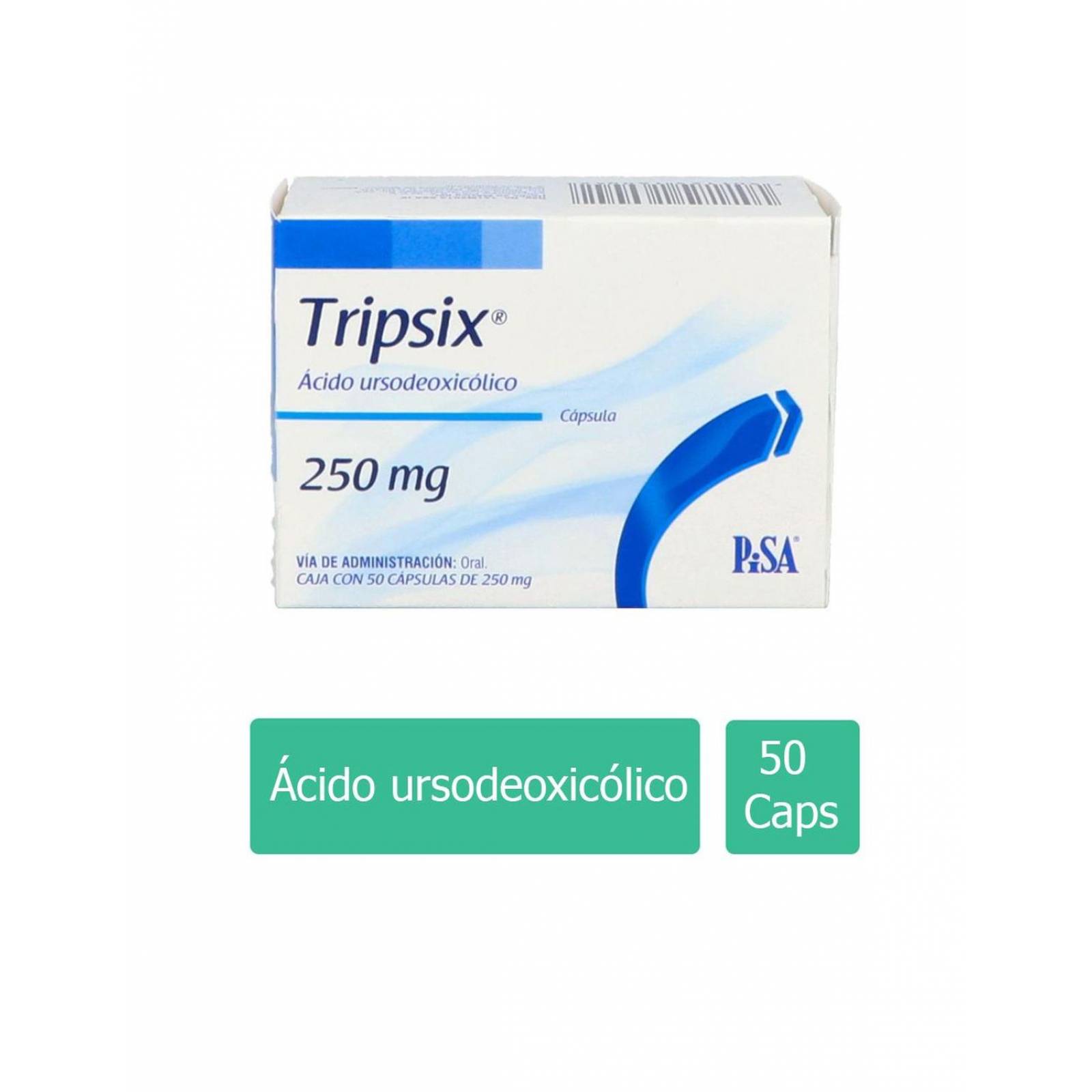Tripsix 250 mg Caja Con 50 Cápsulas 