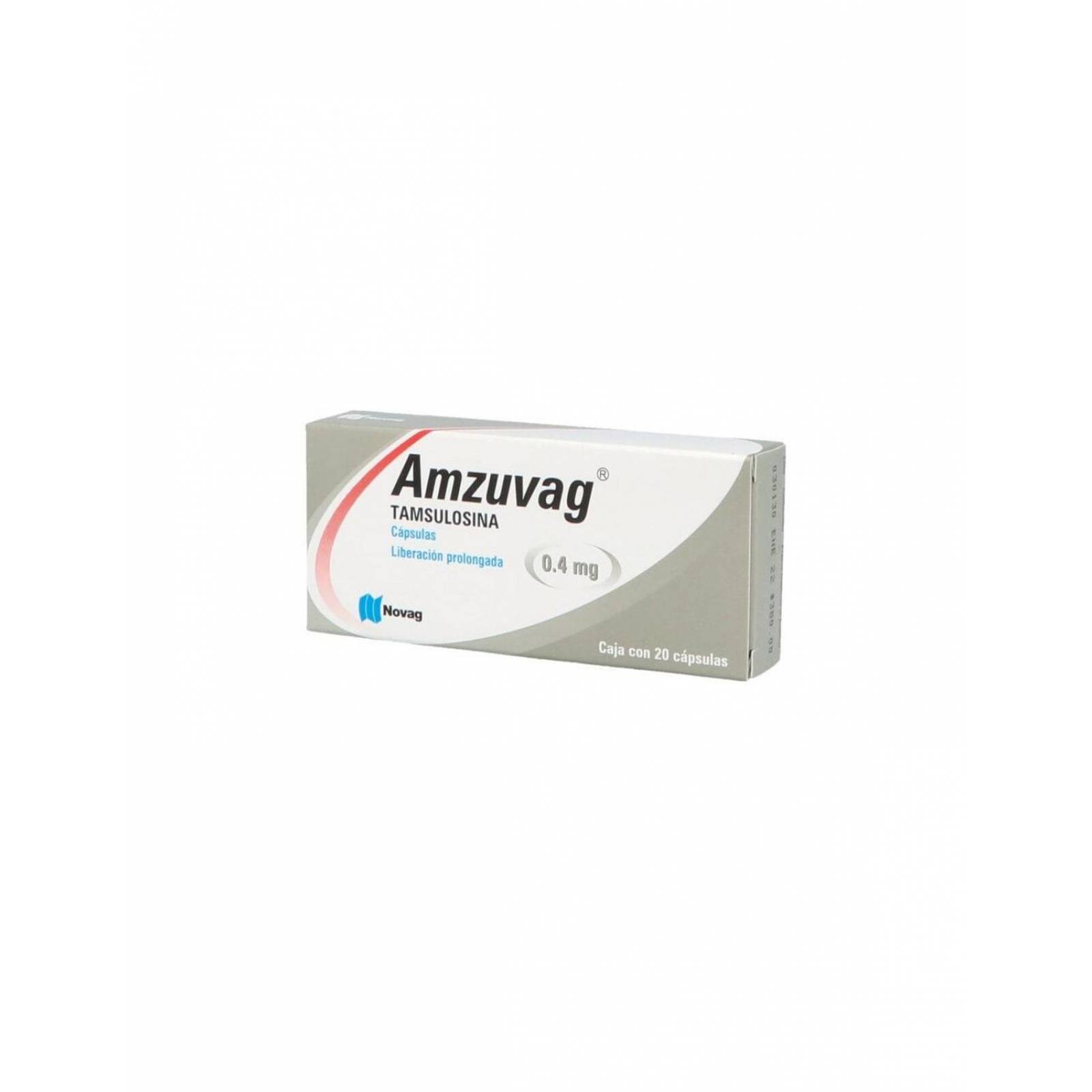 Amzuvag 0.4 mg Caja Con 20 Cápsulas 