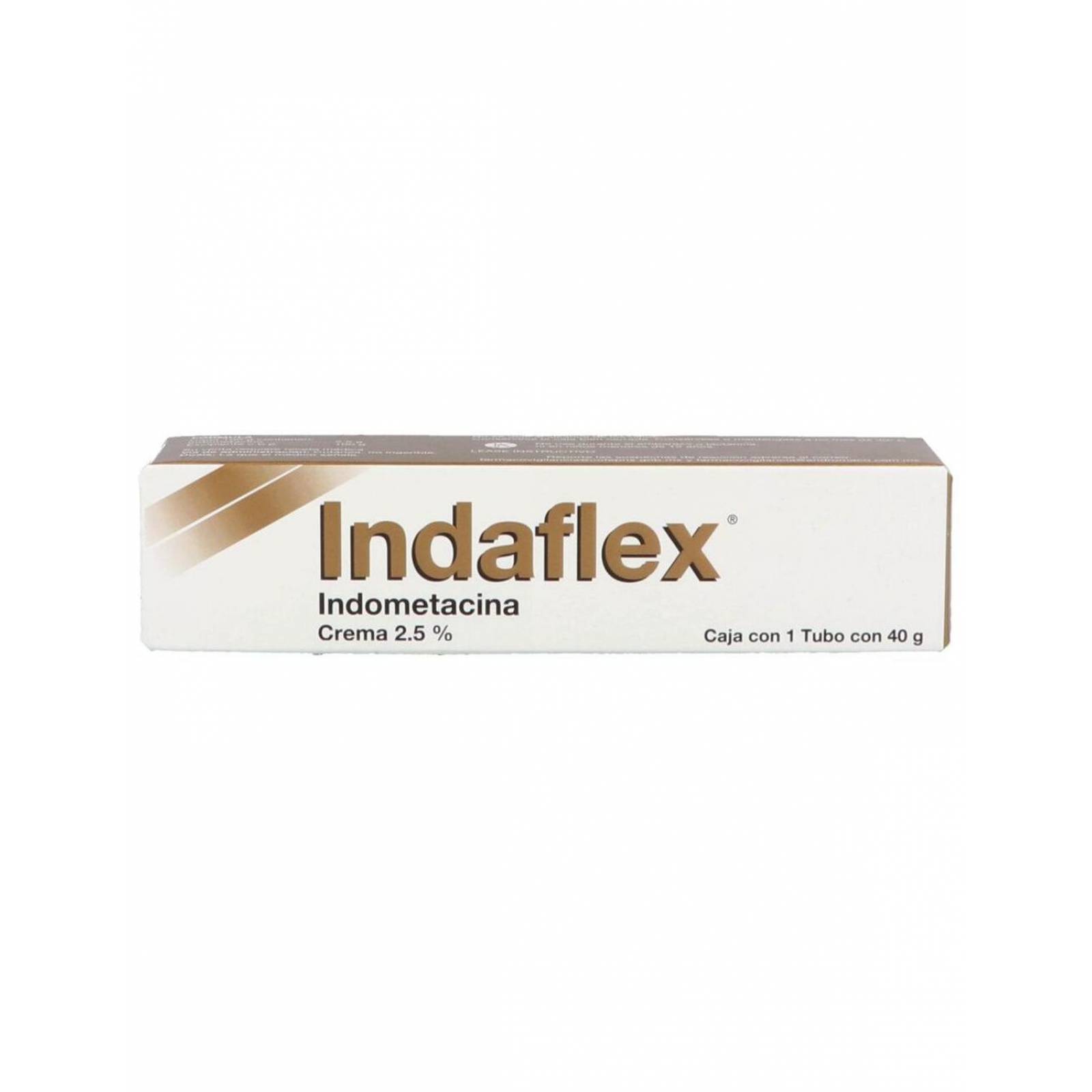 Indaflex Crema 2.5 % Caja Con Tubo Con 40 g 