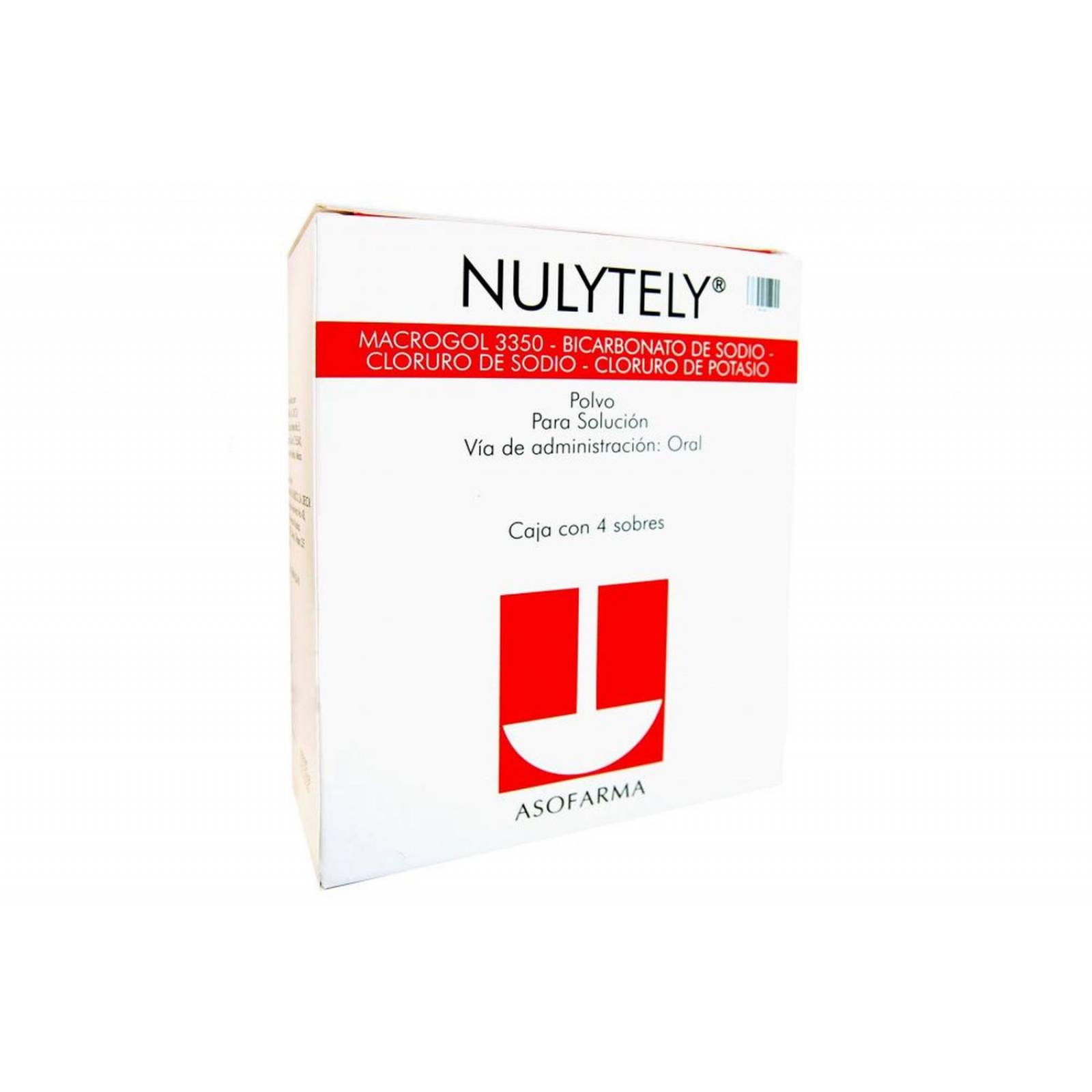 Nulytely Polvo 109.6 g Para Solución Caja Con 4 Sobres 
