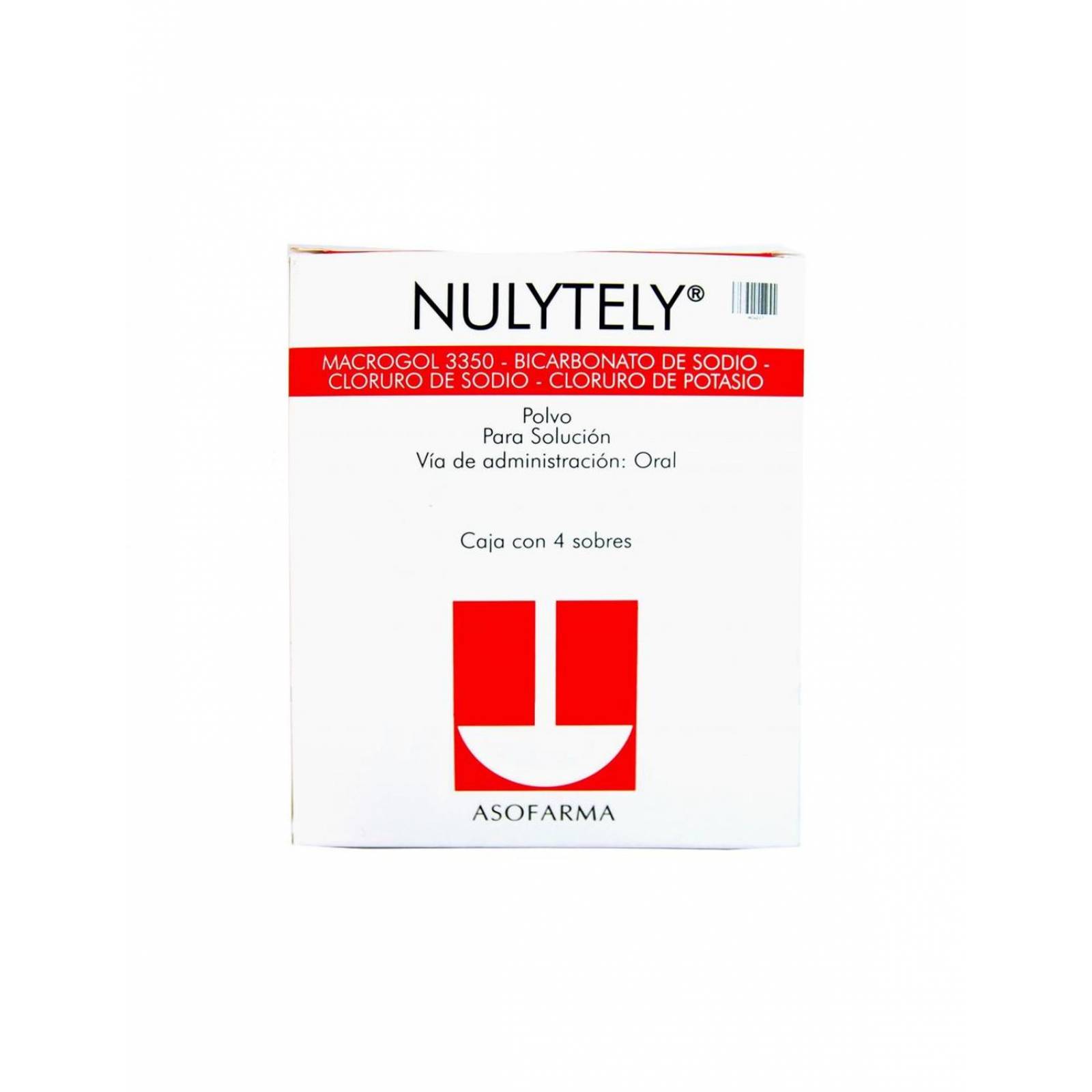 Nulytely Polvo 109.6 g Para Solución Caja Con 4 Sobres 