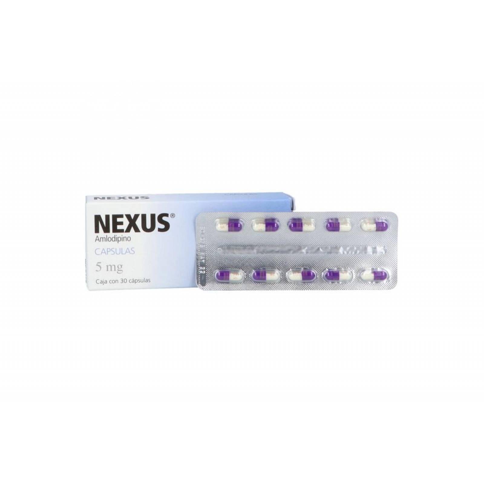 Nexus 5 mg Caja Con 30 Cápsulas 