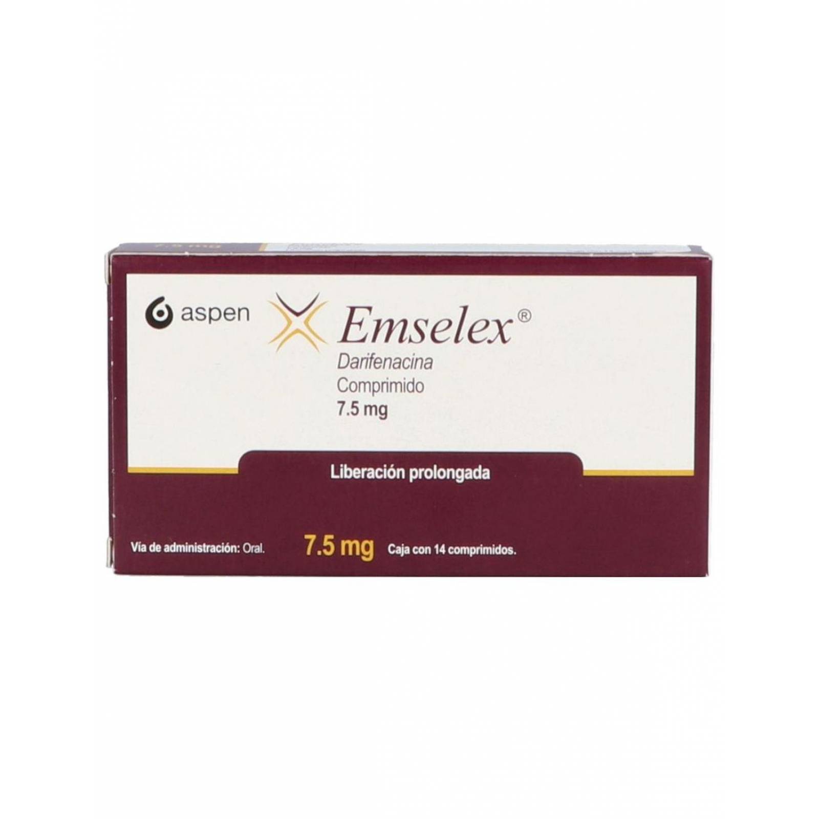 Emselex 7.5 mg Caja con 14 Comprimidos 