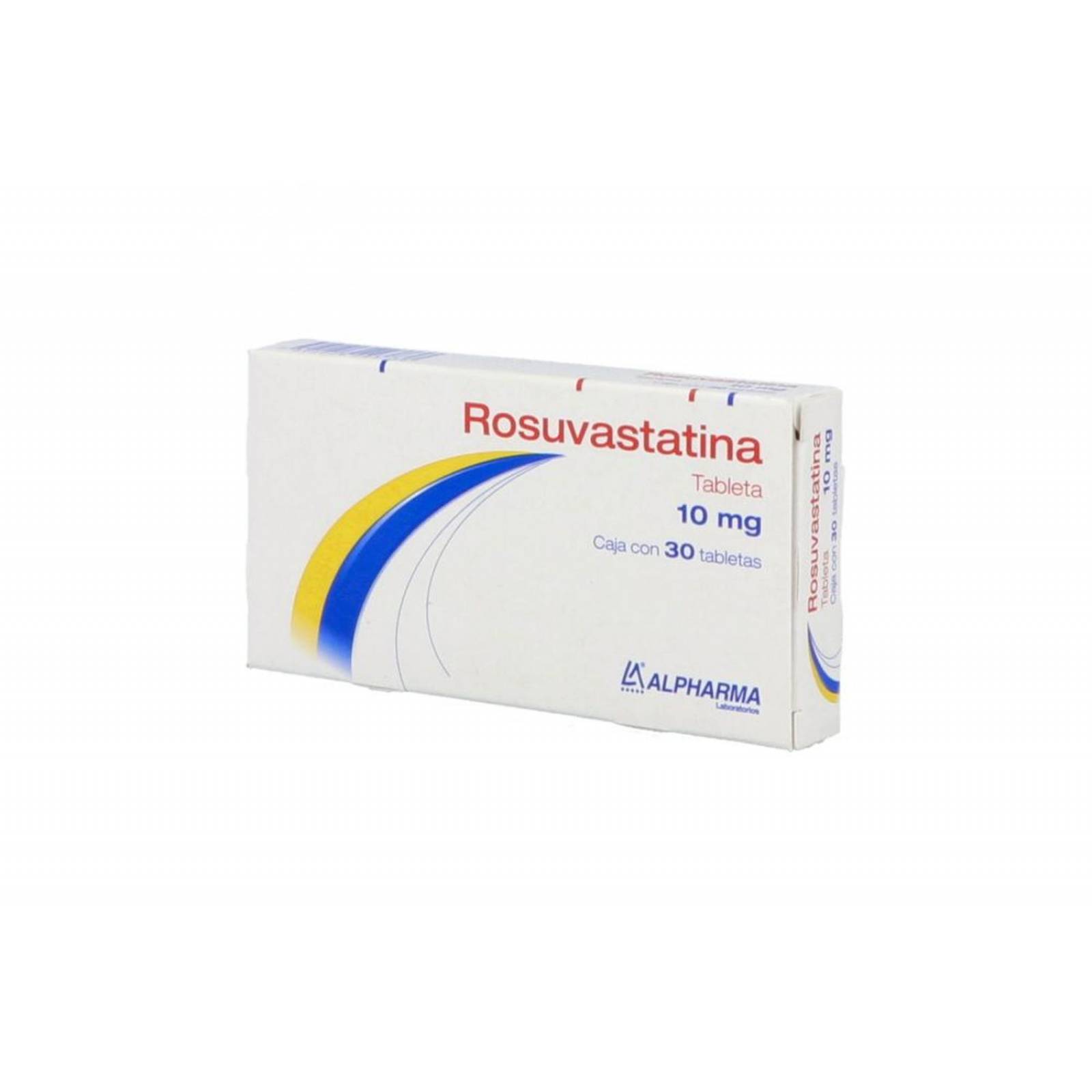 Rosuvastatina 10 mg Caja 30 Tabletas 