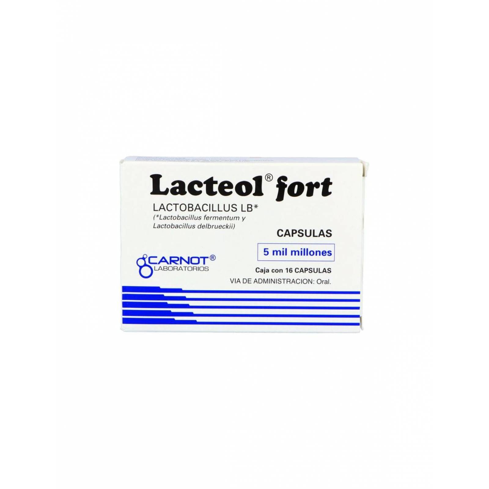 Lacteol Fort 170 mg Caja Con 16 Cápsulas 