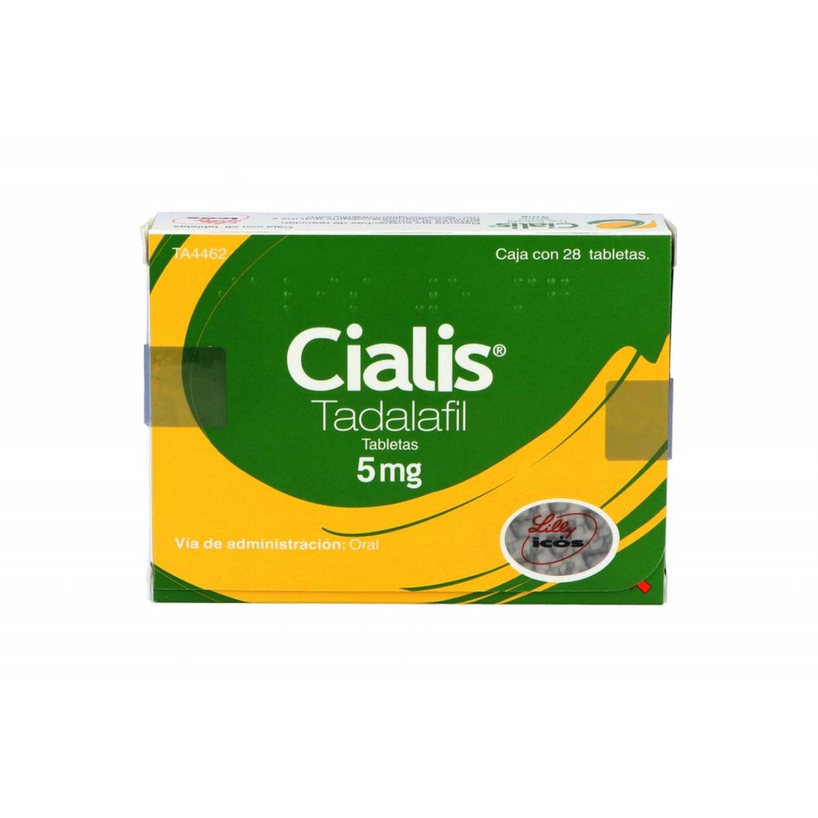 Cialis 5 mg Caja con 28 Tabletas 