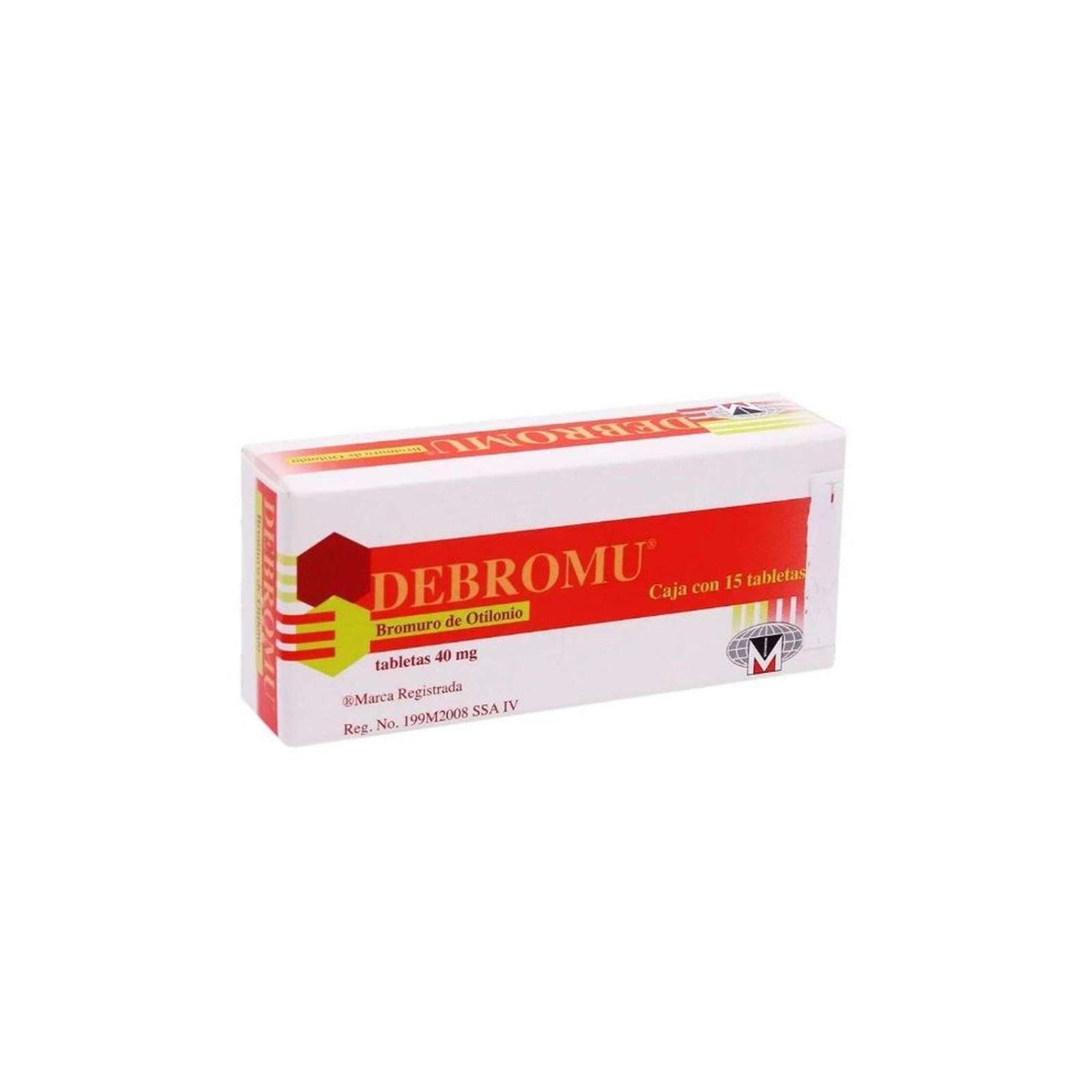Debromu 40 mg Caja Con 15 Tabletas 