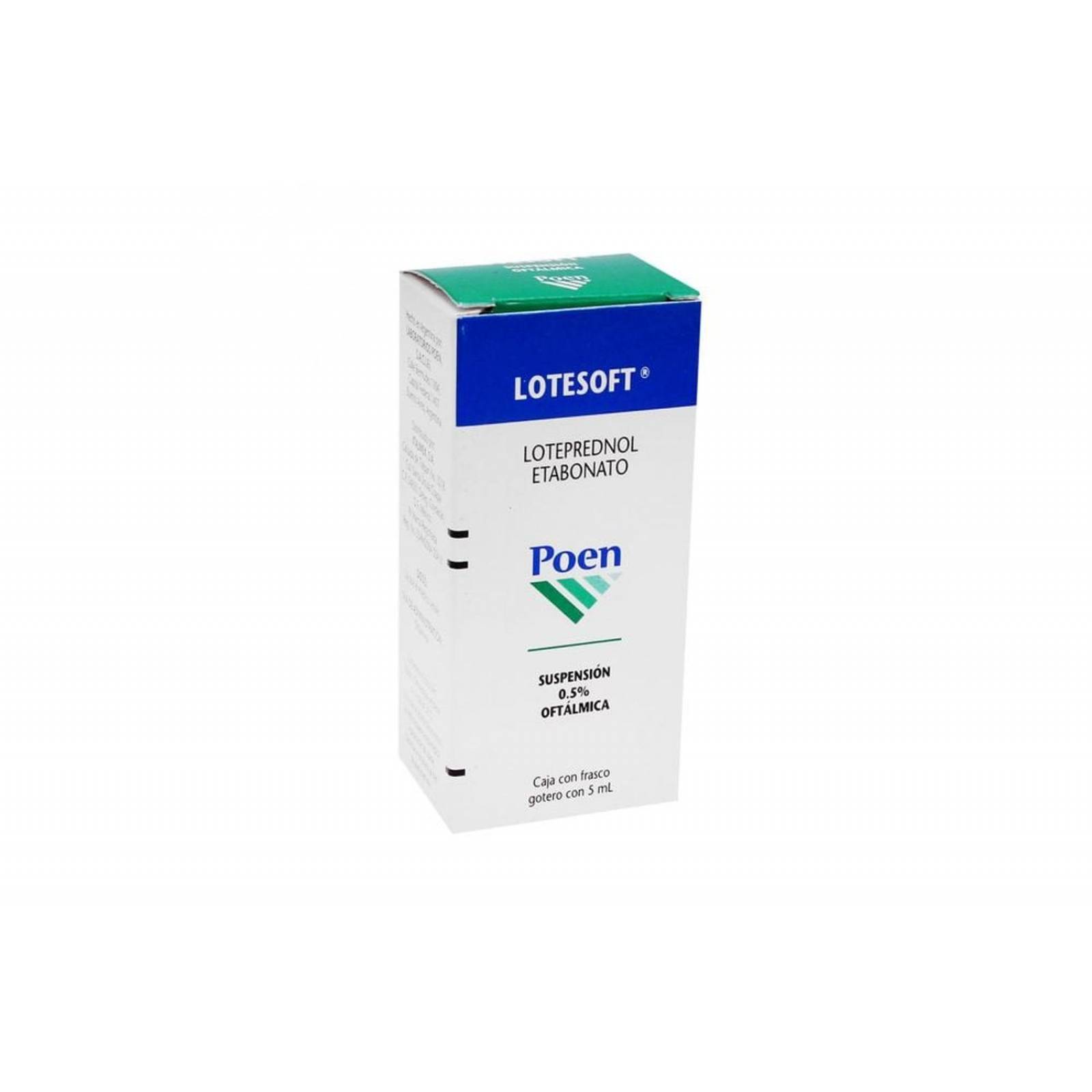 Lotesoft Poen Oftálmico Caja Con Gotero 5 mL 