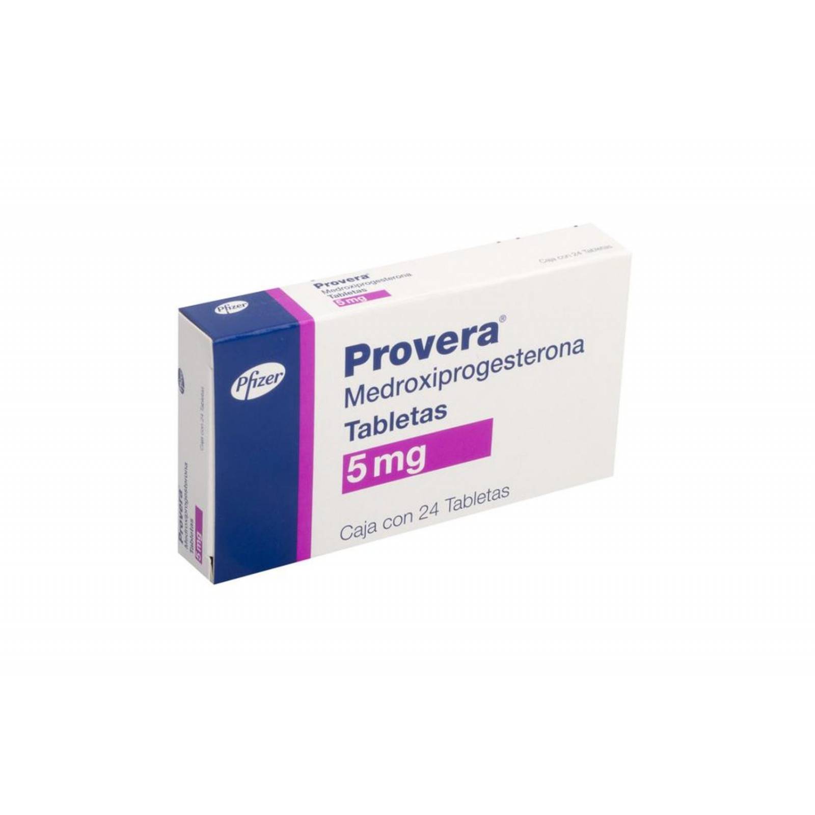 Provera 5 mg Caja Con 24 Tabletas 