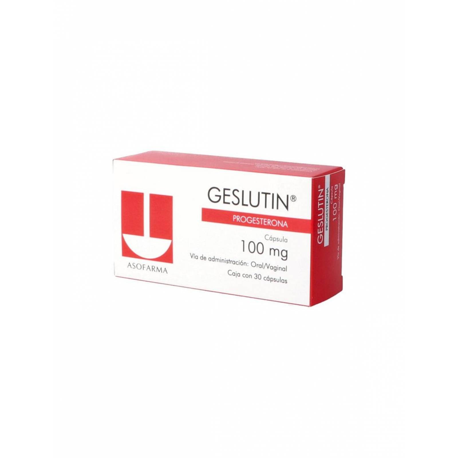 Geslutin 100 mg Caja Con 30 Perlas 