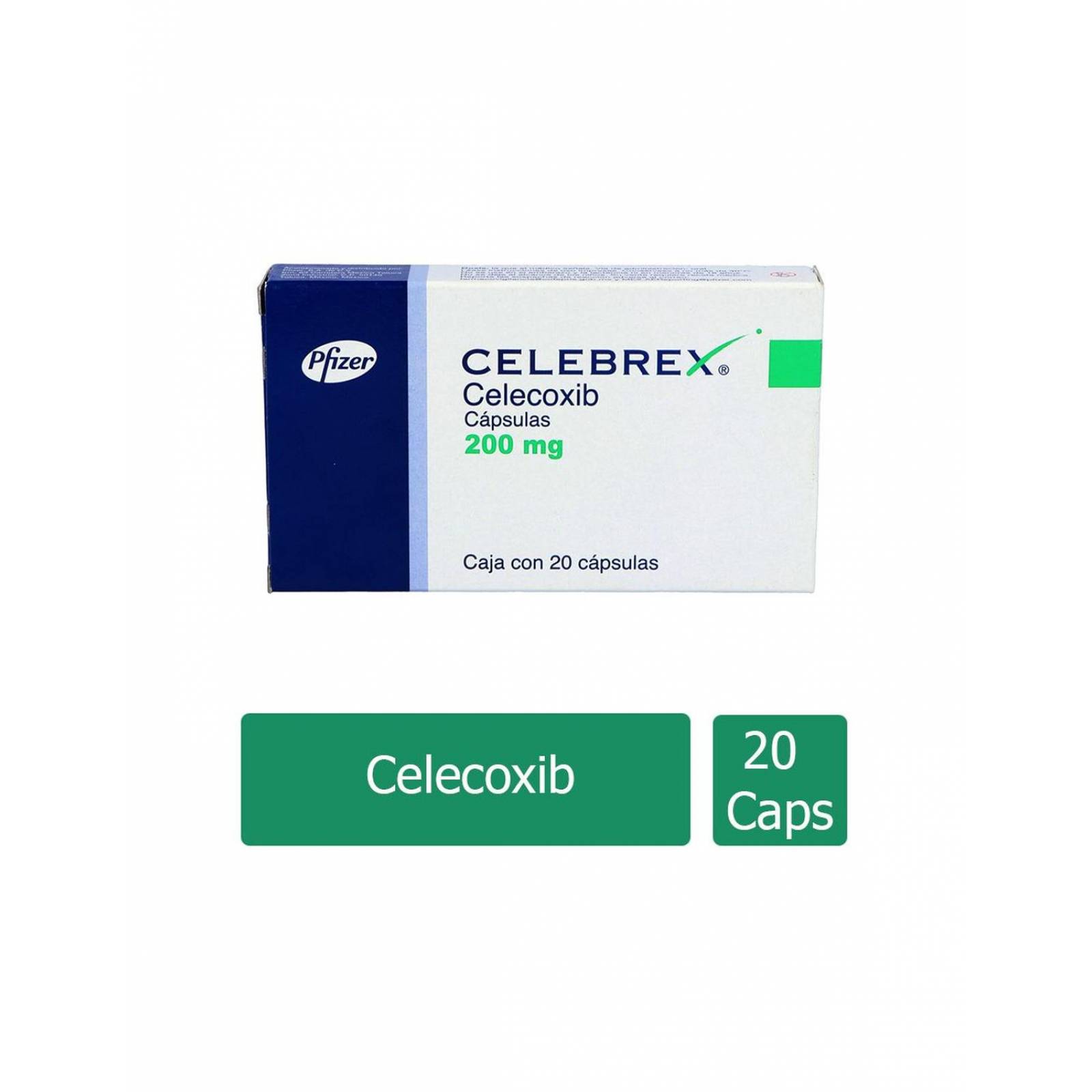 Celebrex 200 mg Caja Con 20 Cápsulas 
