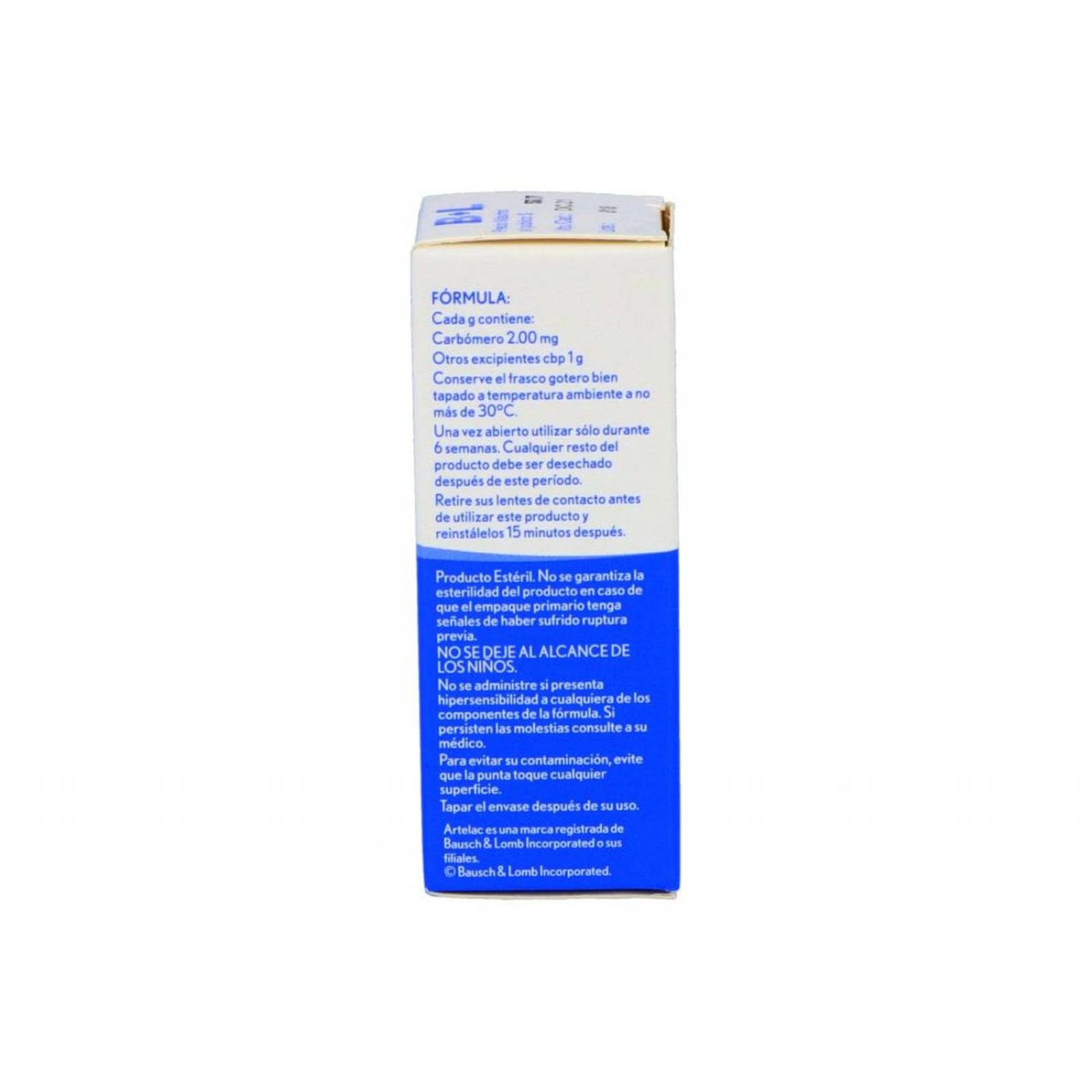 Artelac Lipidsmd 0.2% Caja Con Frasco Gotero Con 10 mL 