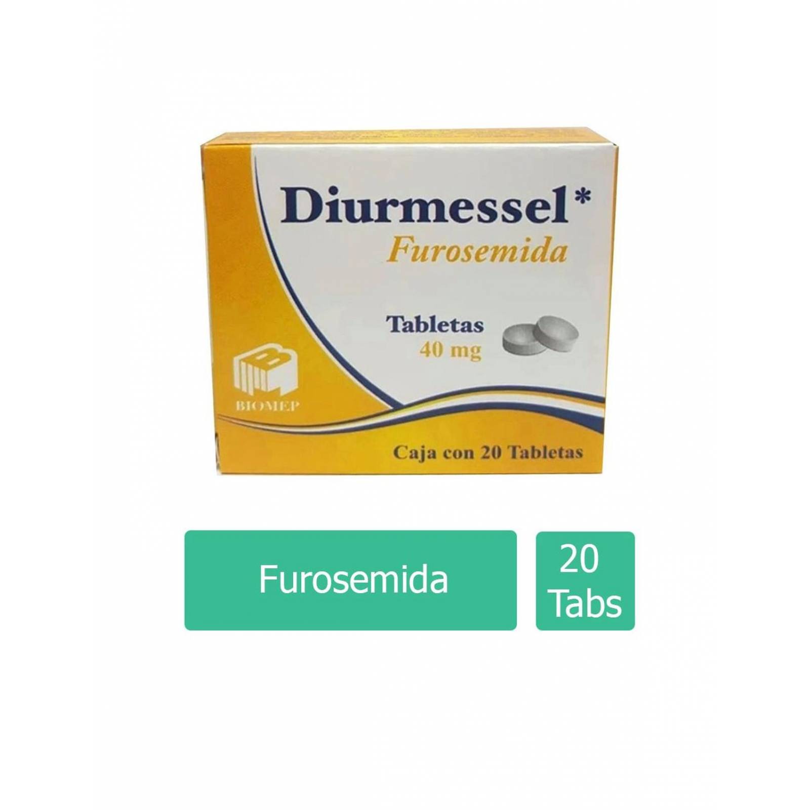 DIURMESSEL 40MG C/20 TAB 