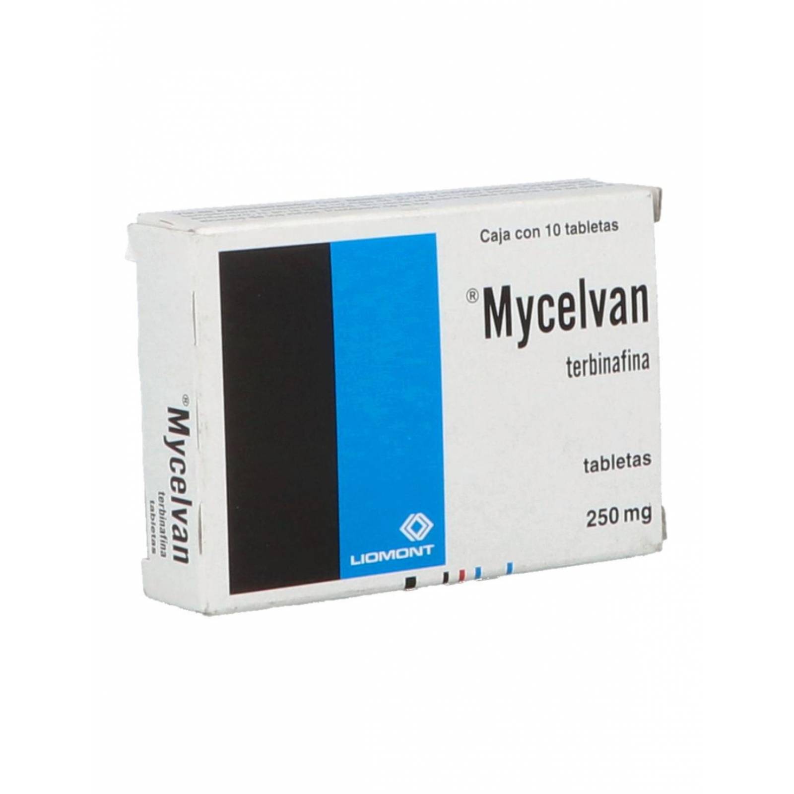Mycelvan 250 mg Con Caja Con 10 Tabletas 