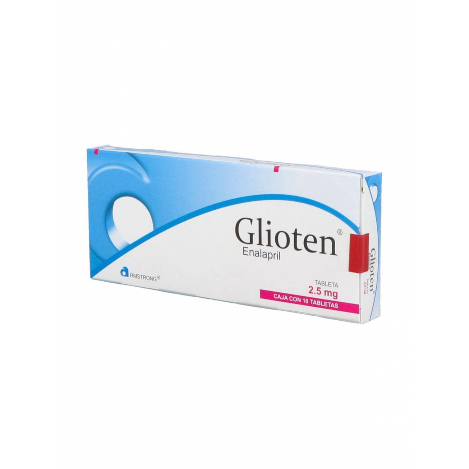 Glioten 2.5 mg Caja Con 10 Tabletas 