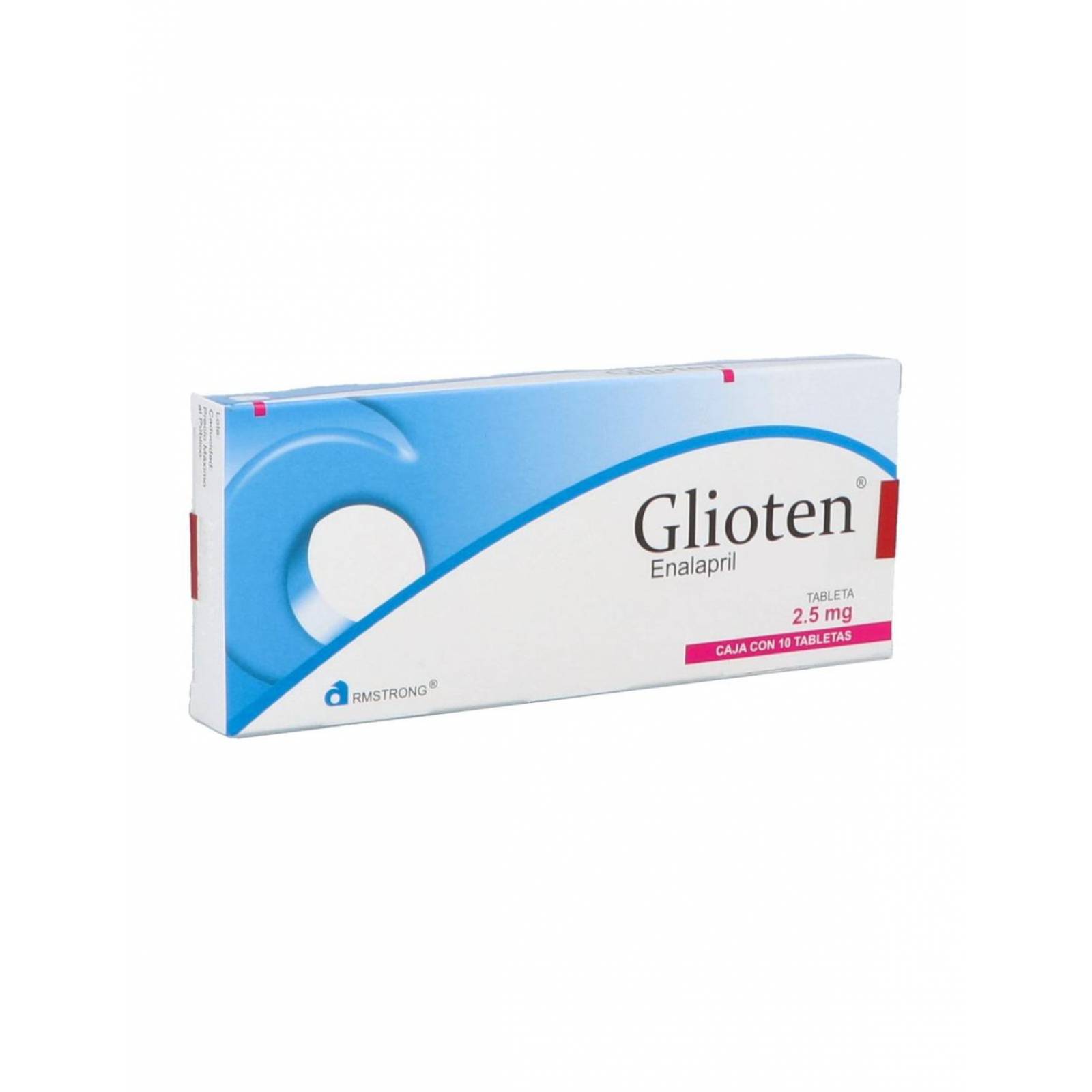 Glioten 2.5 mg Caja Con 10 Tabletas 