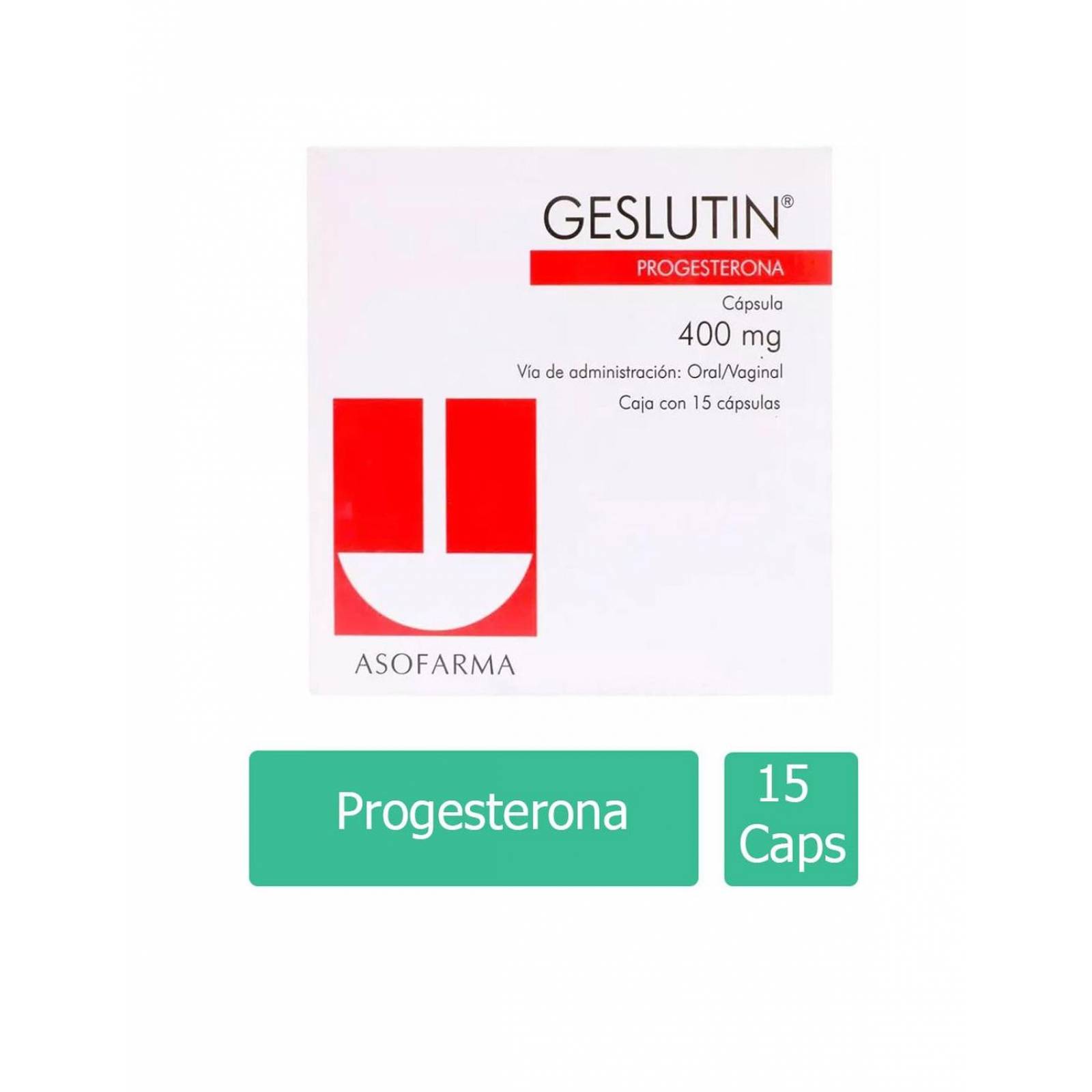 Gelustin 400 mg Caja Con 15 Cápsulas 