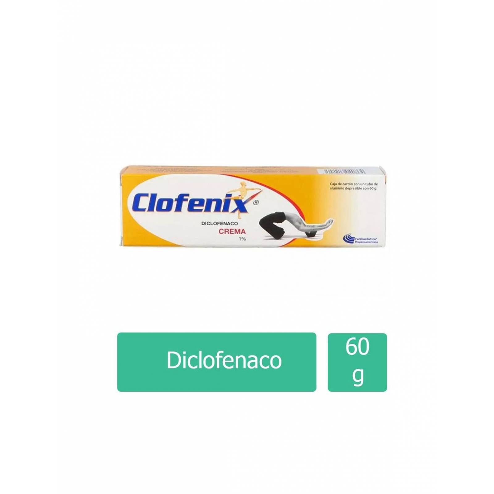 Clofenix 1 g Crema Tubo 60 g Lg 