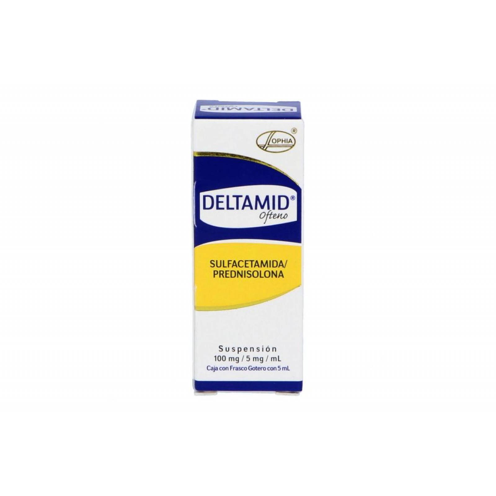 Deltamid Ofteno Suspensión 100 mg/5 mg/mL 