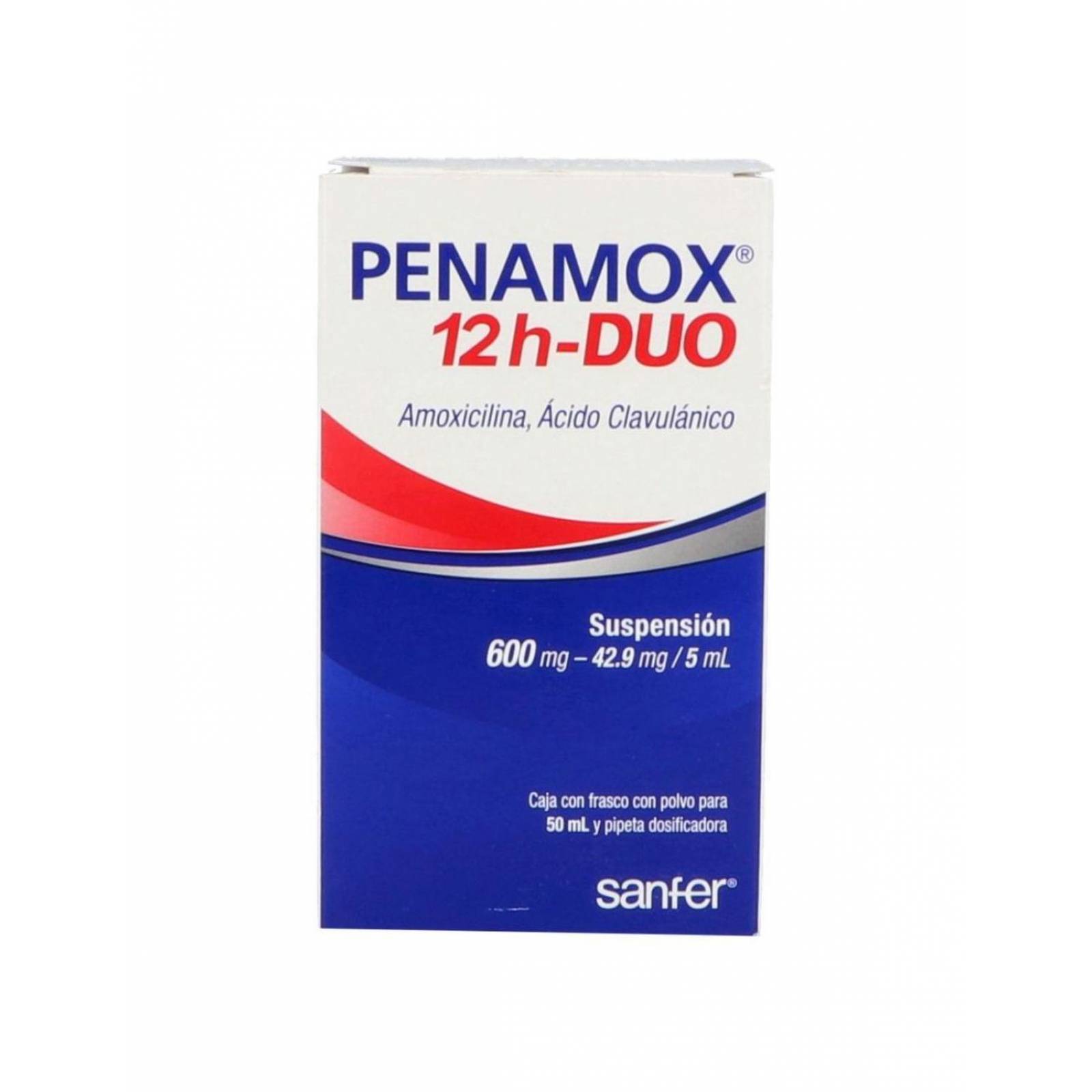 Penamox 12H Duo Suspensión Polvo Para 50 mL 