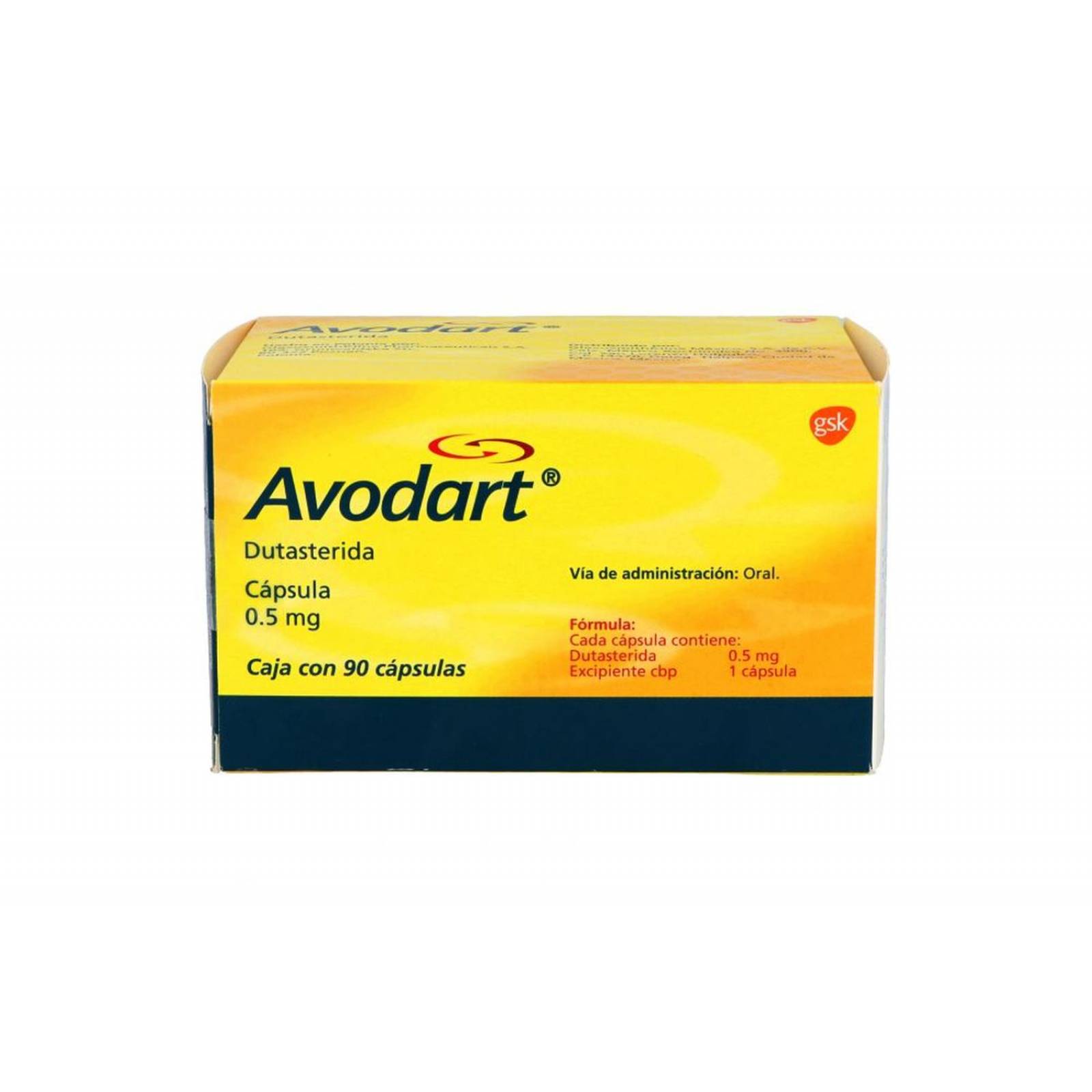 Avodart 0.5 mg Caja Con 90 Cápsulas 