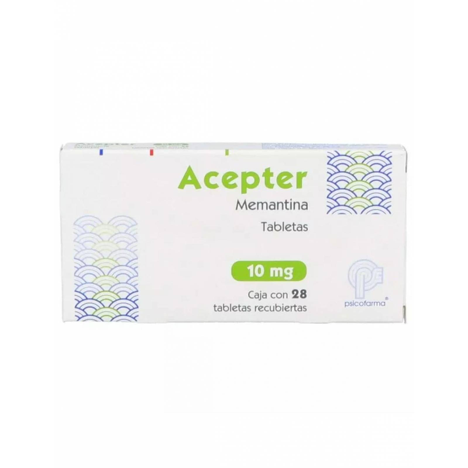 Acepter 10 mg Caja Con 28 Tabletas Recuebiertas 