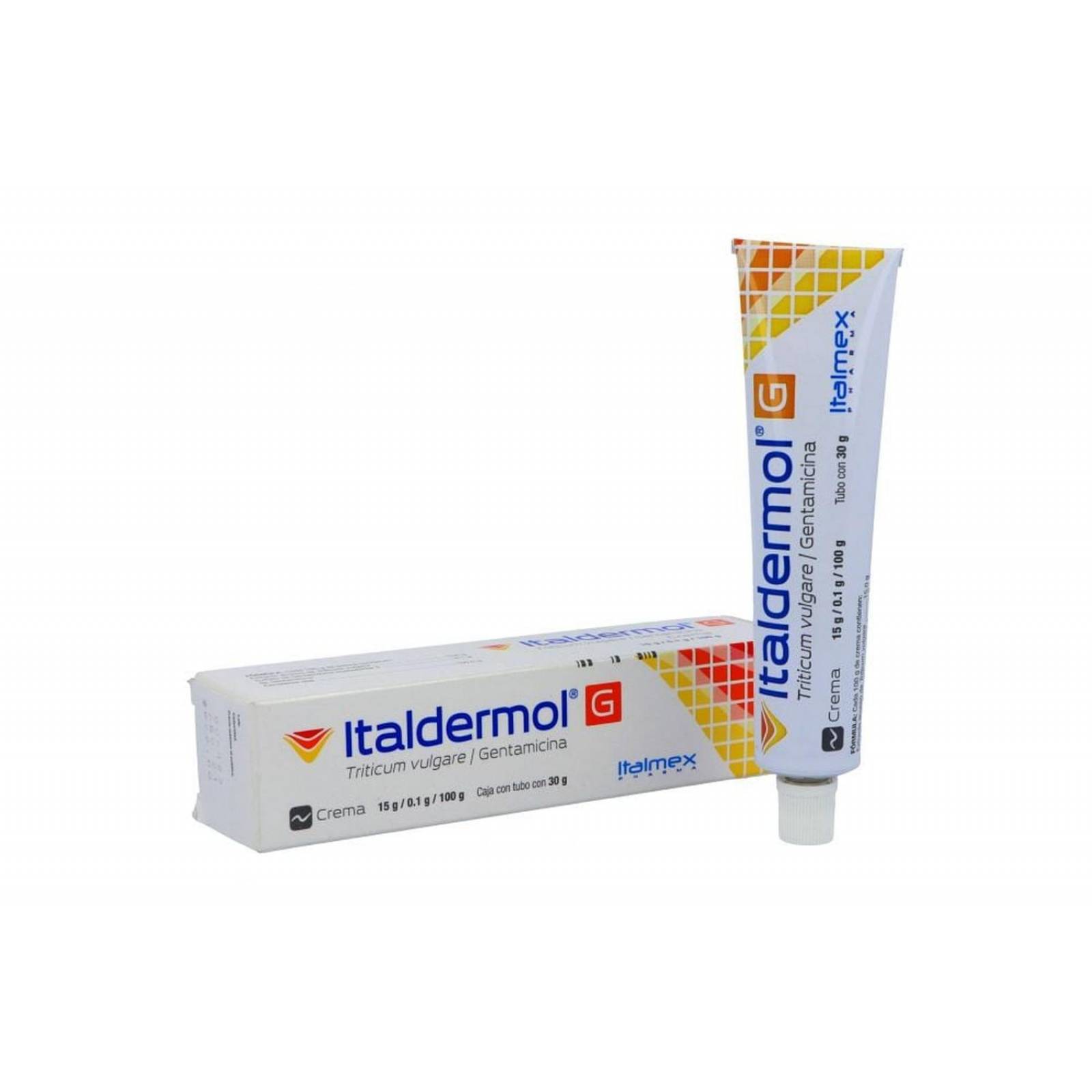 Italdermol G Crema 15 g / 100 mg Caja Con Tubo Con 30 g 