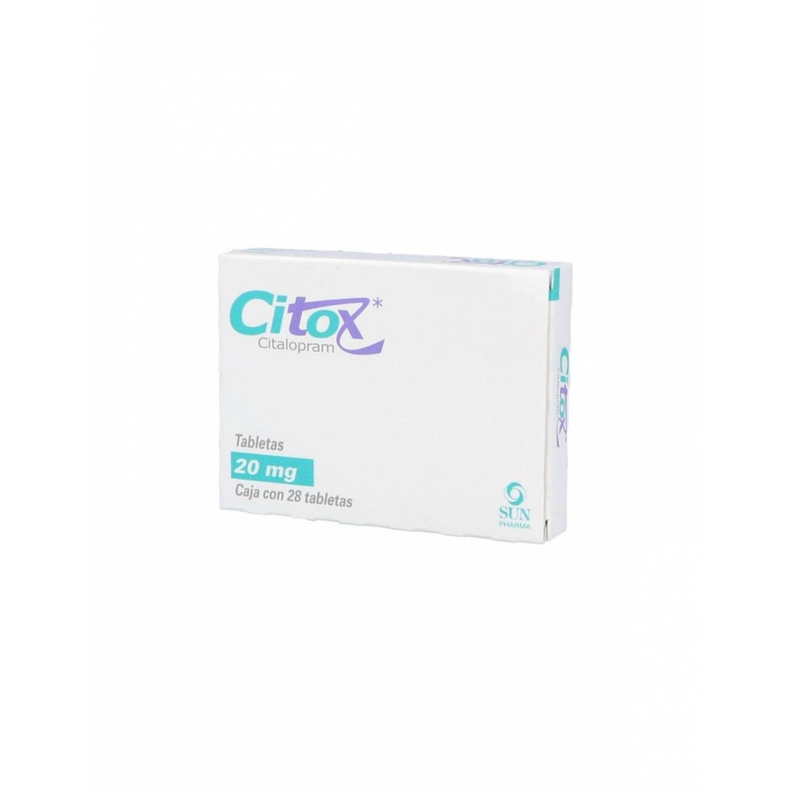 Citox 20 mg Caja Con 28 Tabletas 