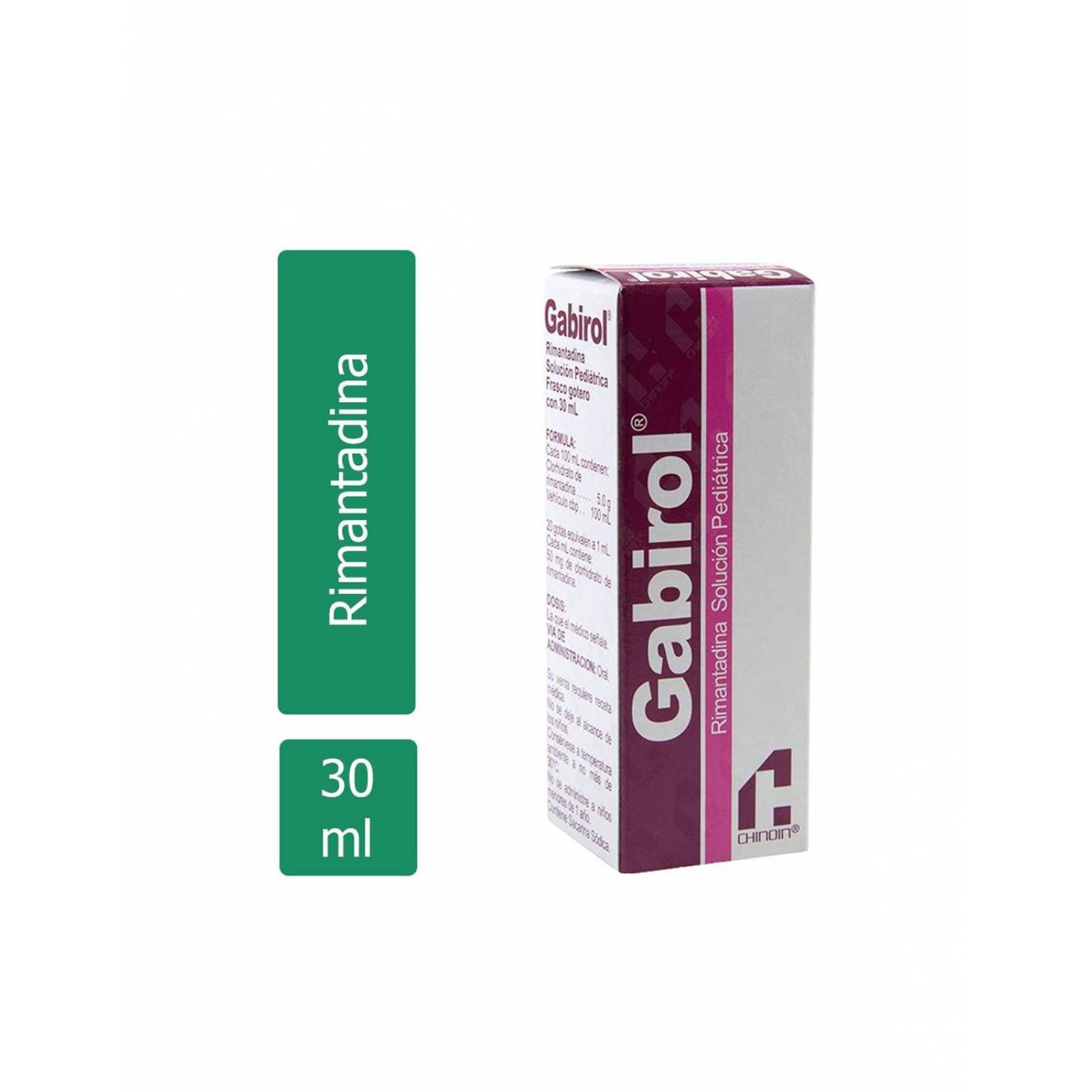 Gabirol Solución Pediátrica Caja Con Frasco Gotero Con 30 mL 