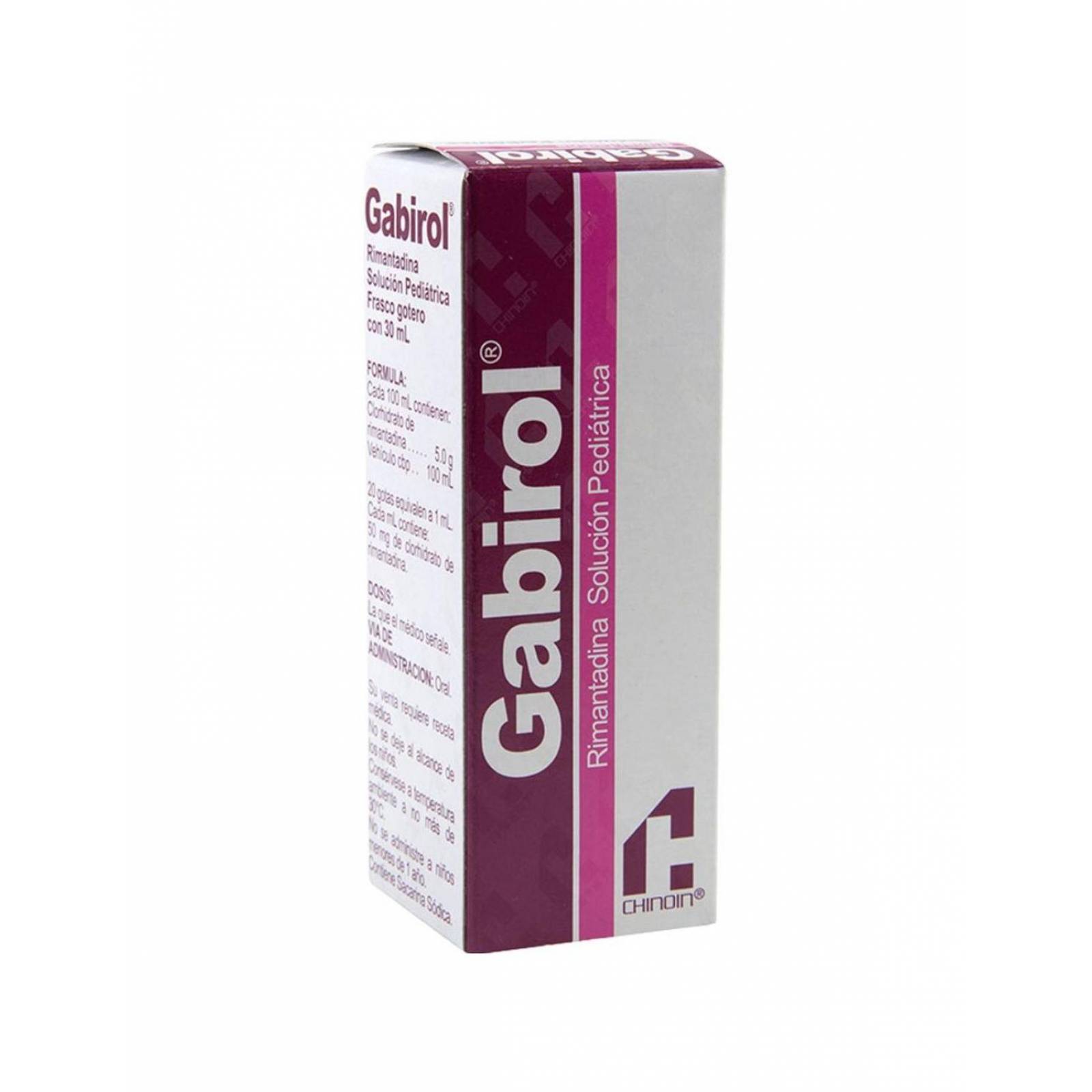 Gabirol Solución Pediátrica Caja Con Frasco Gotero Con 30 mL 