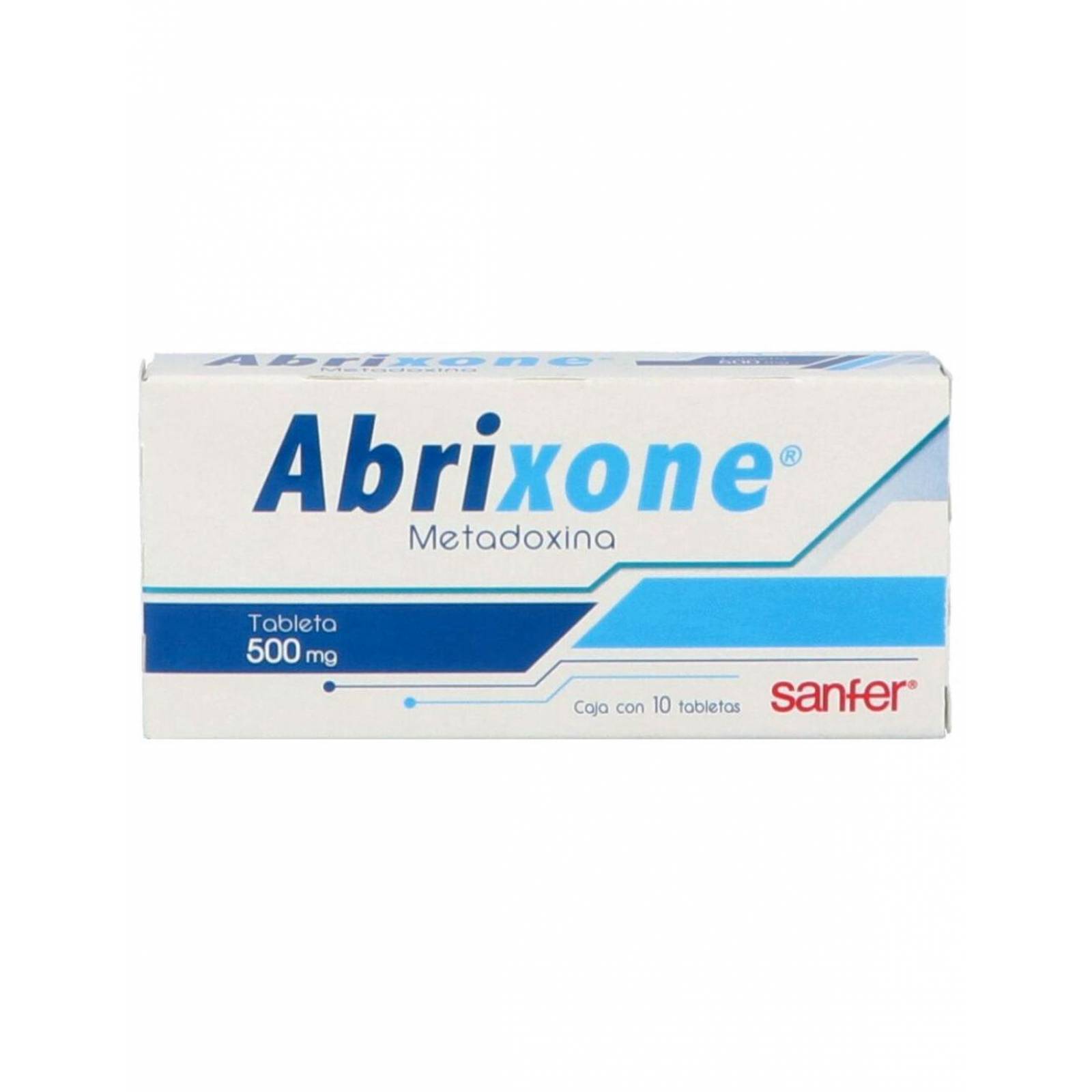 Abrixone 500 mg Caja con 10 Tabletas 