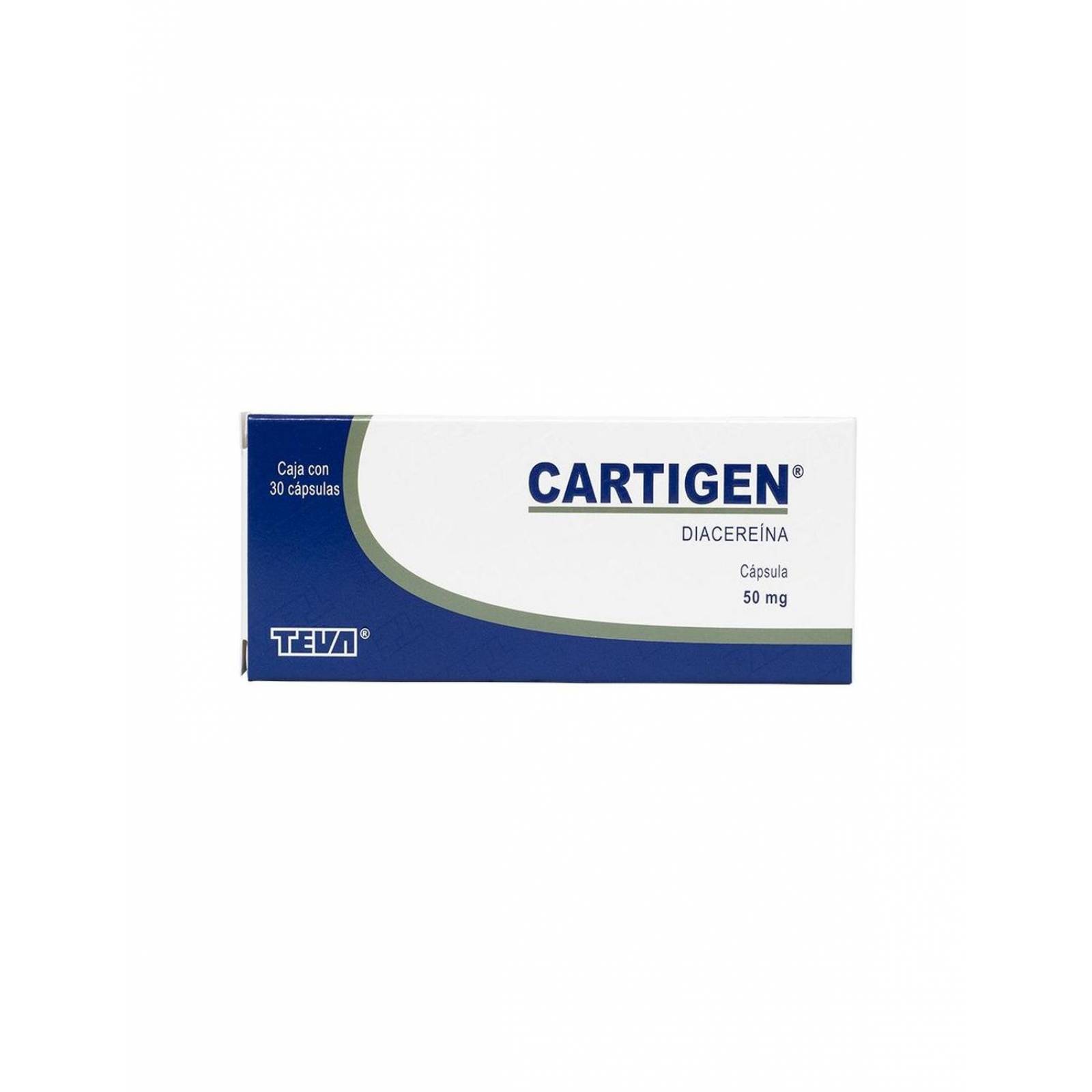 Cartigen 50 mg Caja Con 30 Cápsulas 