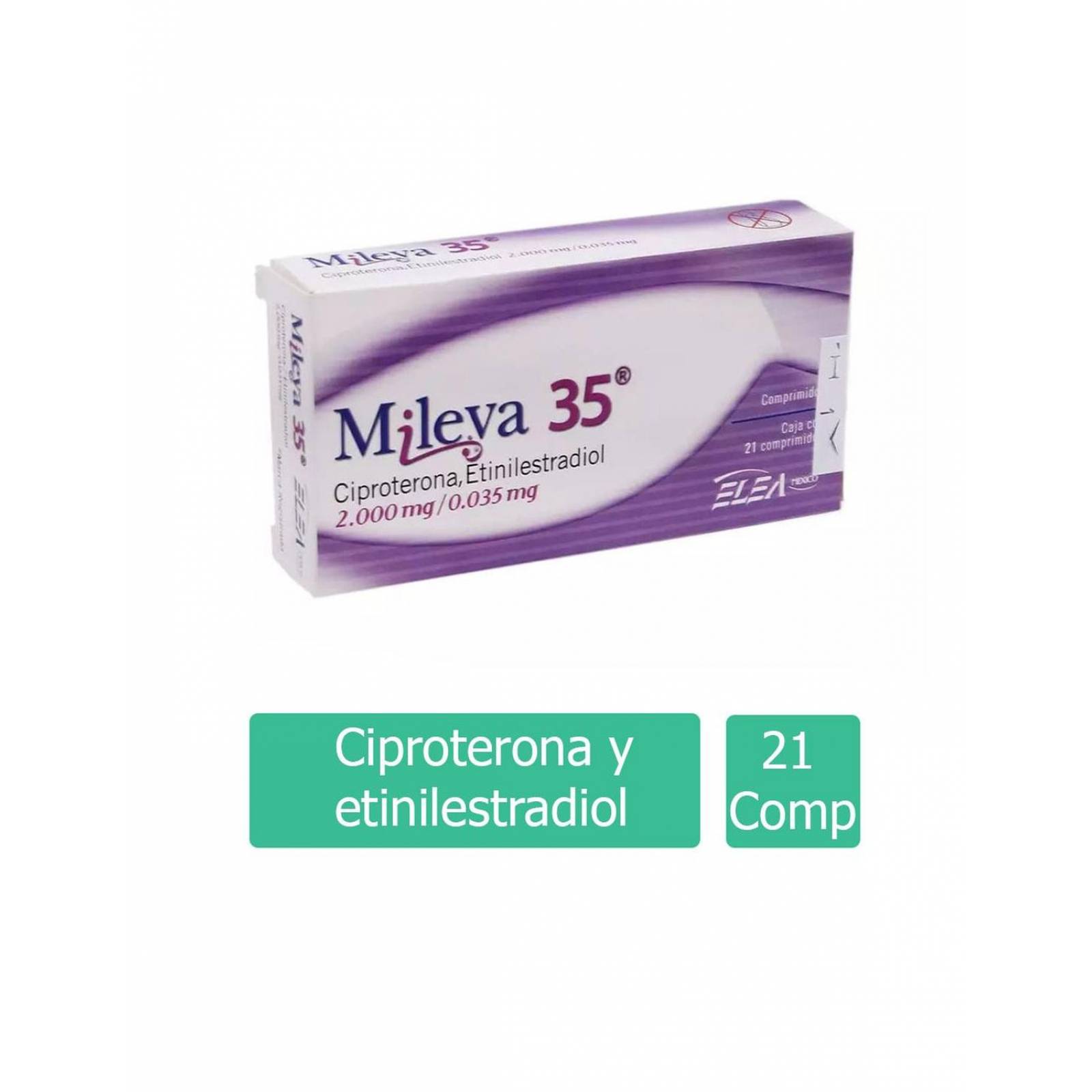 Mileva 35 2.0 / 0.035 mg Caja Con 21 Comprimido 
