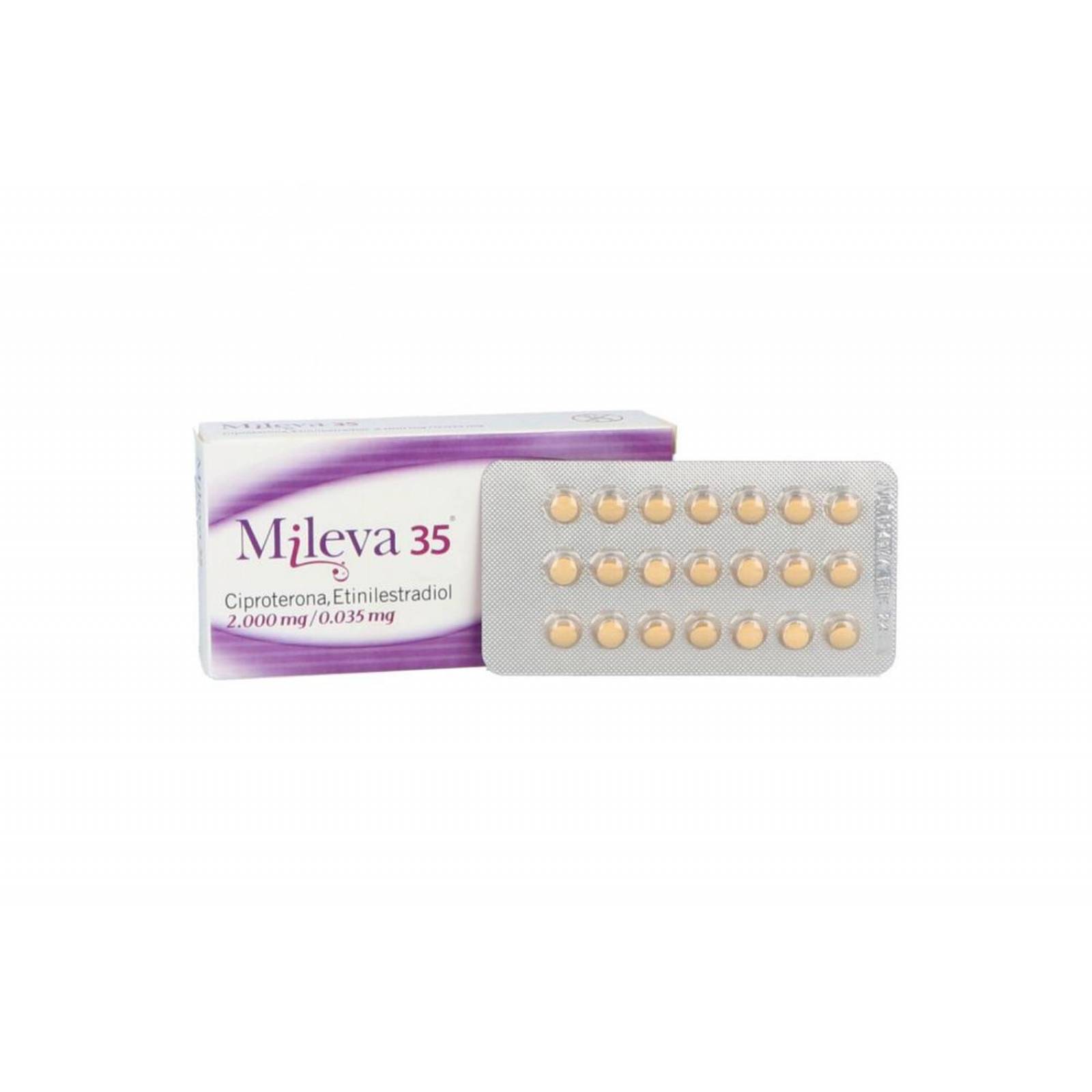 Mileva 35 2.0 / 0.035 mg Caja Con 21 Comprimido 
