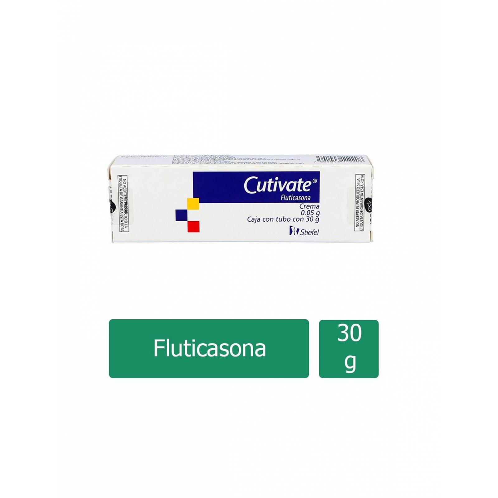Cutivate 0.05 g Crema Caja con Tubo con 30 g 