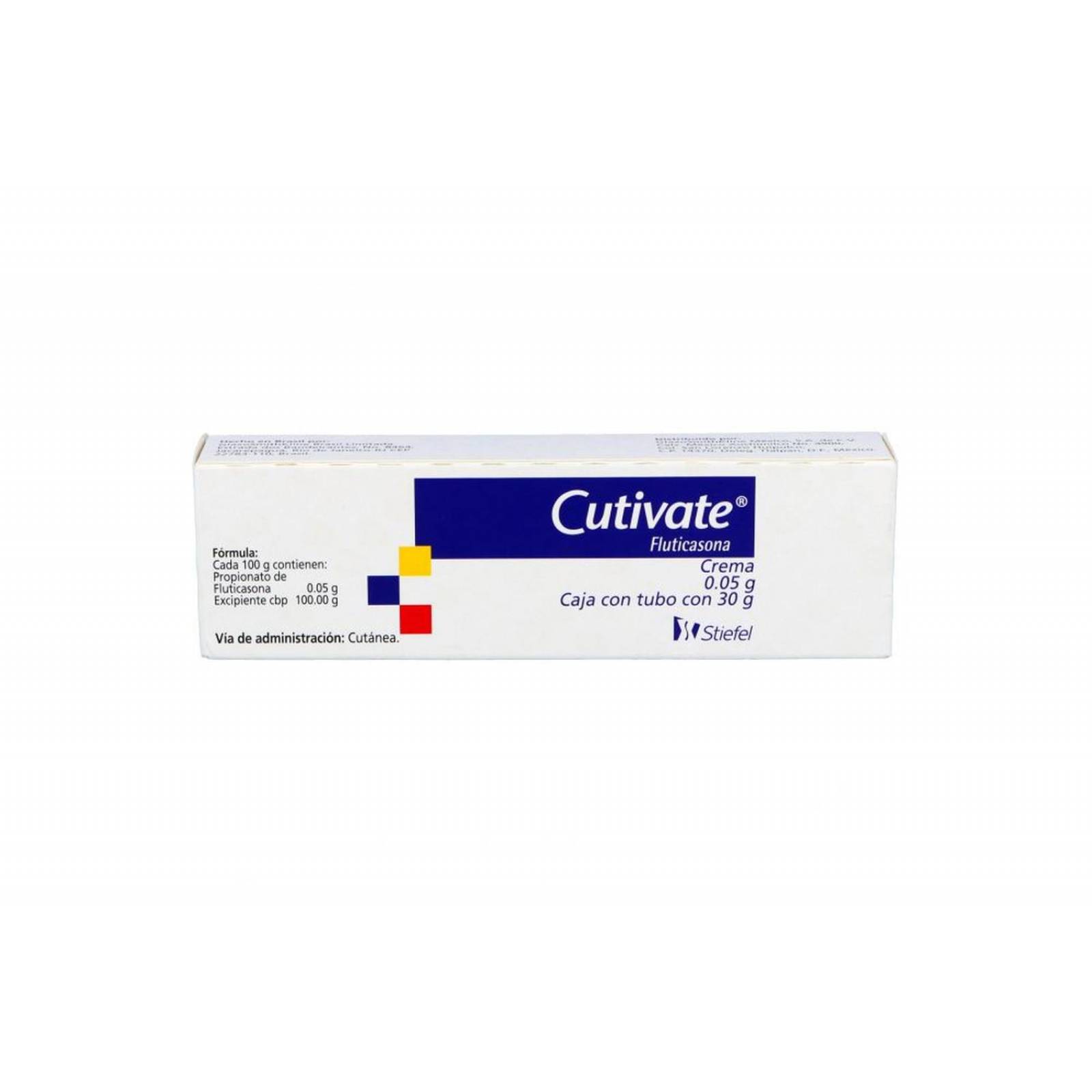 Cutivate 0.05 g Crema Caja con Tubo con 30 g 
