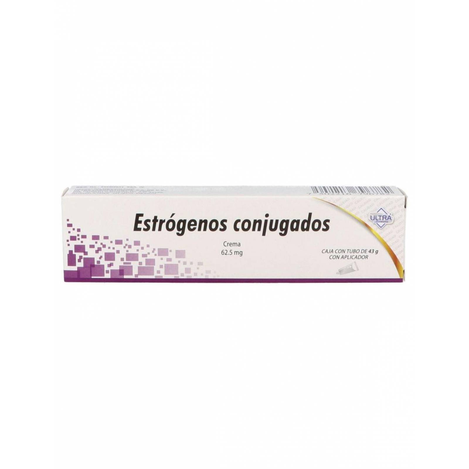 Estrogenos Conjugados 62.5 mg Crema Vaginal Caja Con Tubo Con 43 g 
