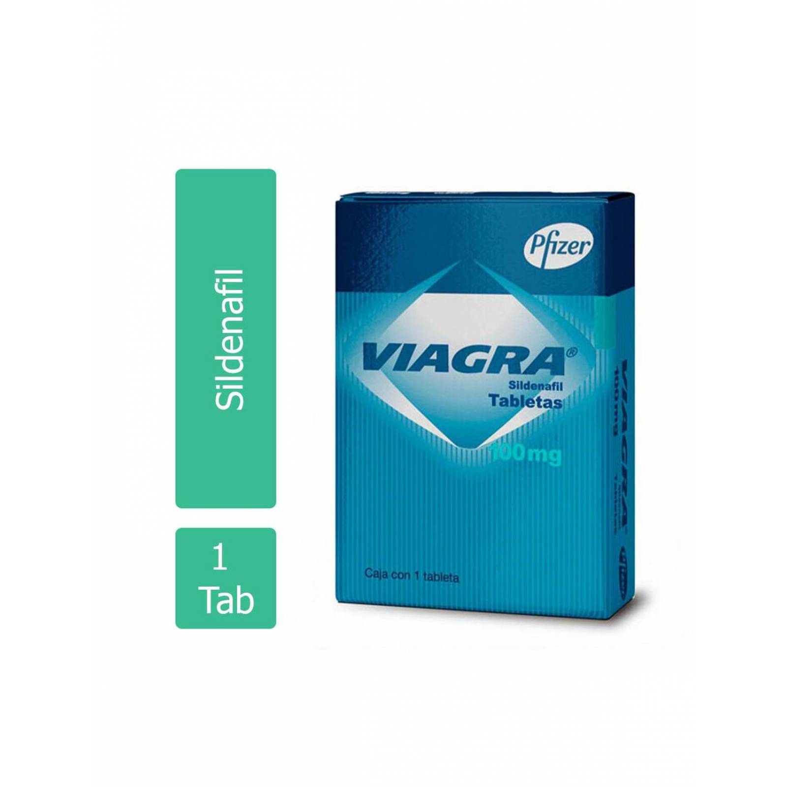 Viagra 100 mg Caja Con 1 Tableta 