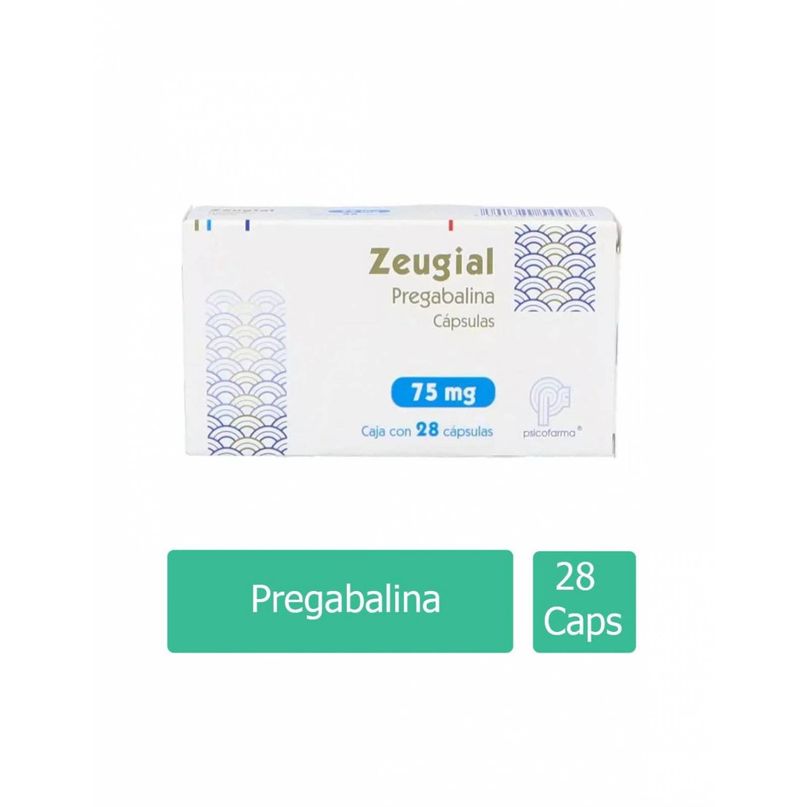 Zeugial 75 mg Caja Con 28 Cápsulas 