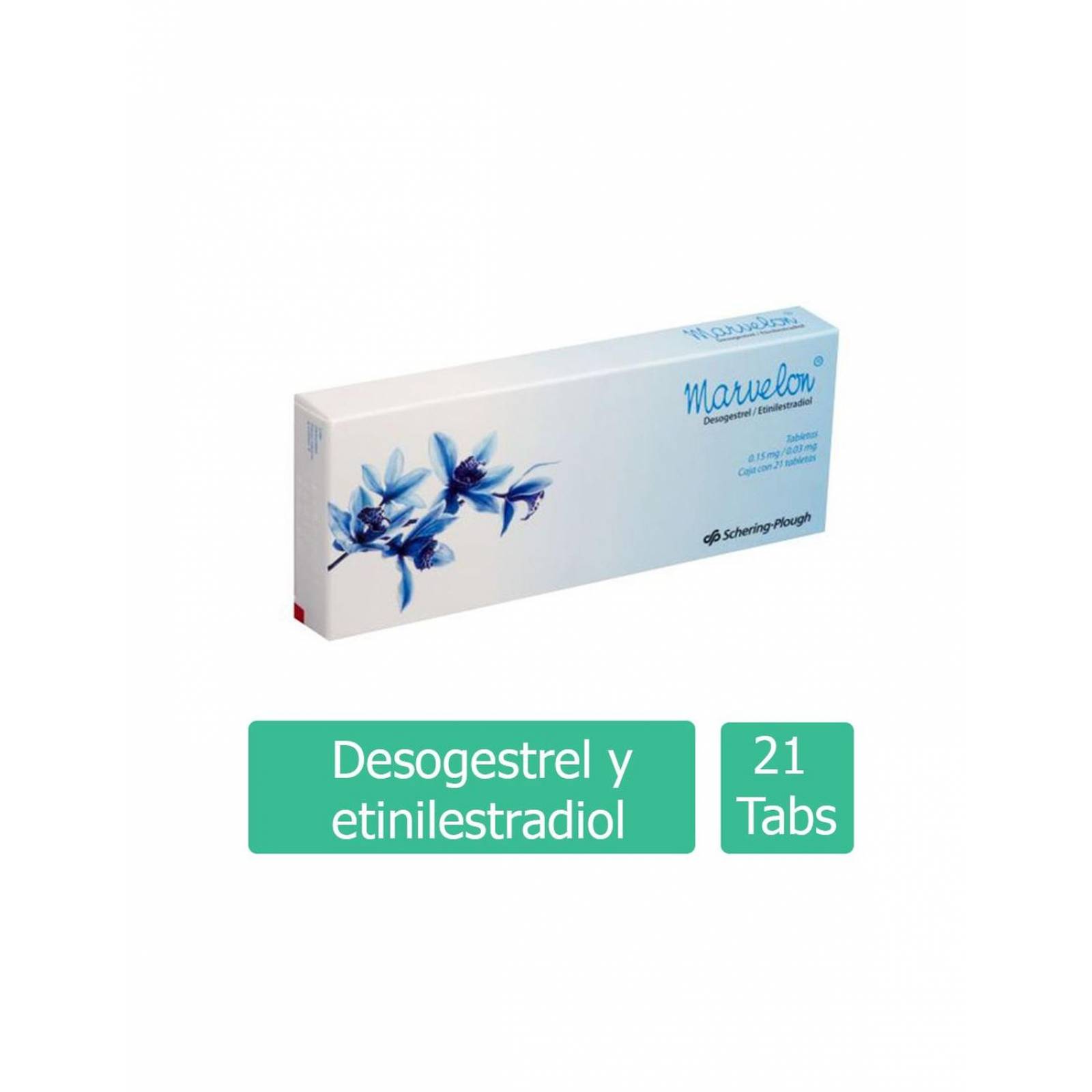 Marvelon Caja Con 21 Tabletas 