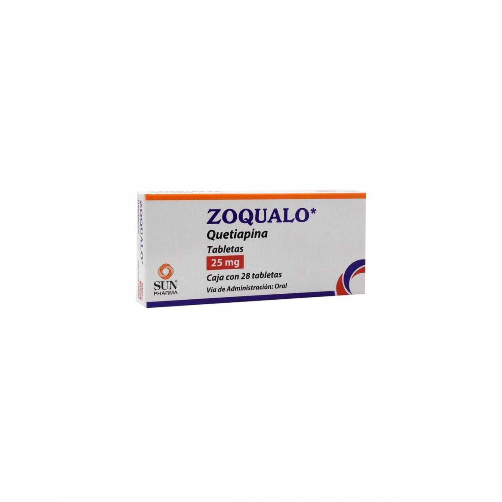 Zoqualo 25 mg Caja Con 28 Tabletas 
