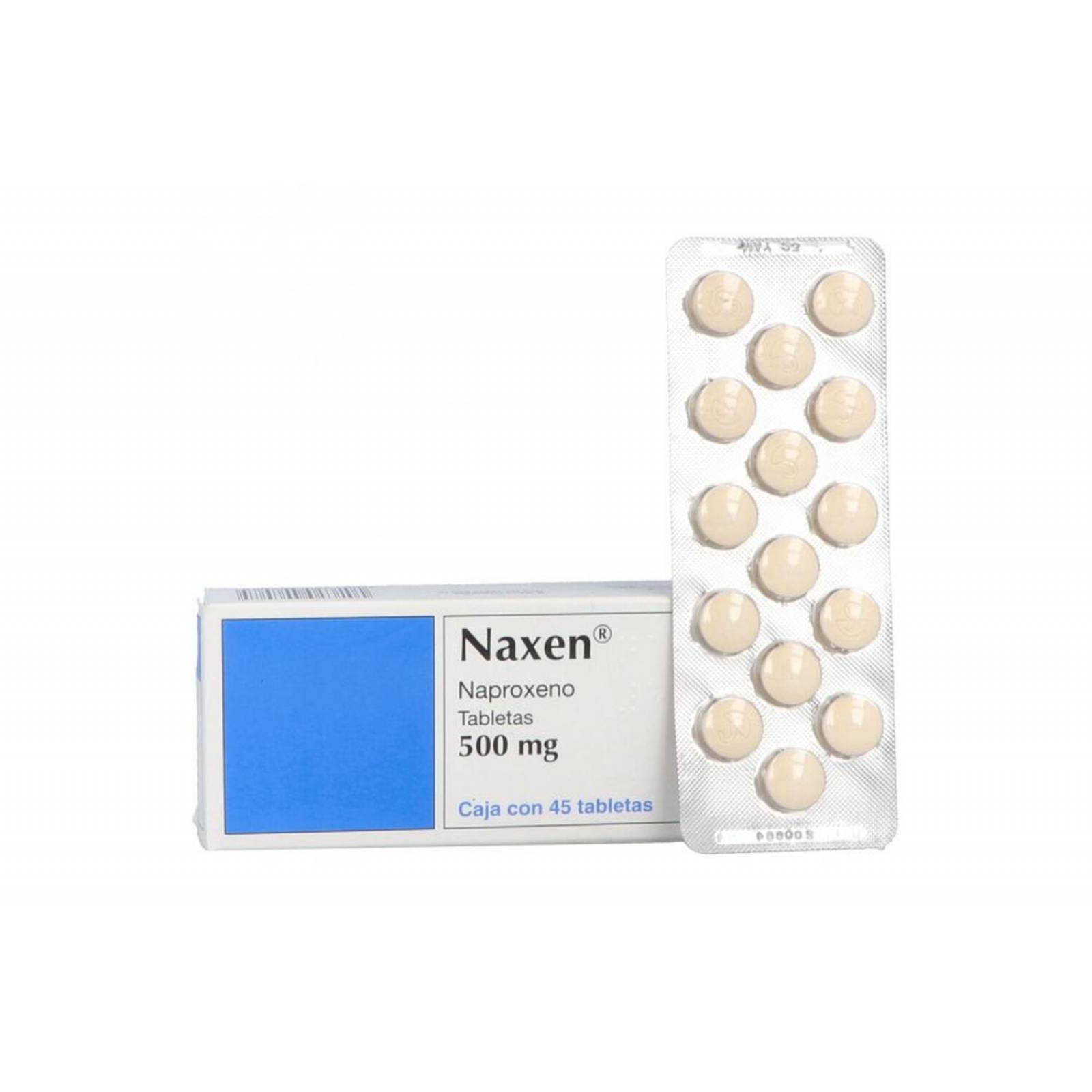 Naxen 500 mg Caja con 45 Tabletas 