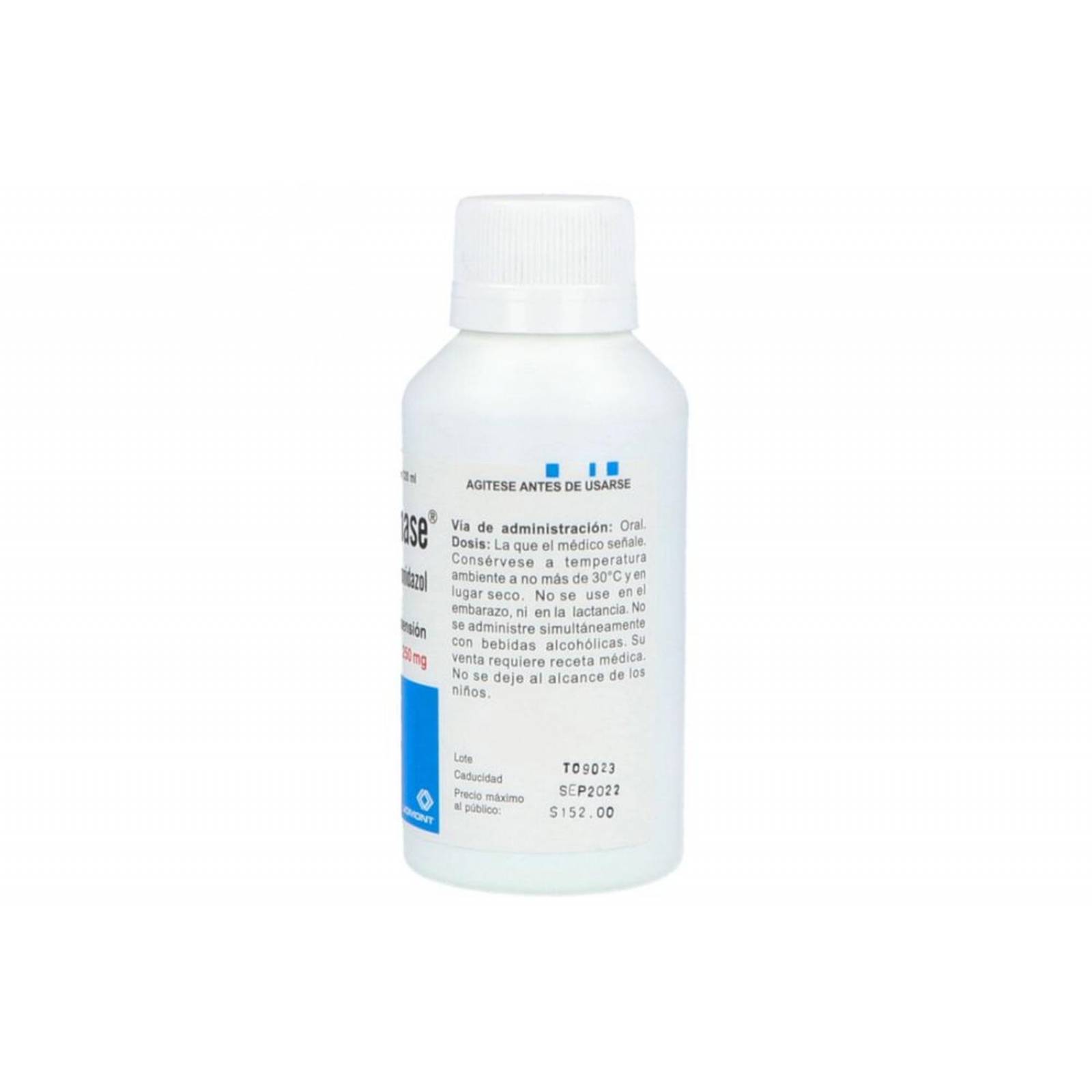 Flagenase Suspensión 250 mg Frasco Con 120 mL 